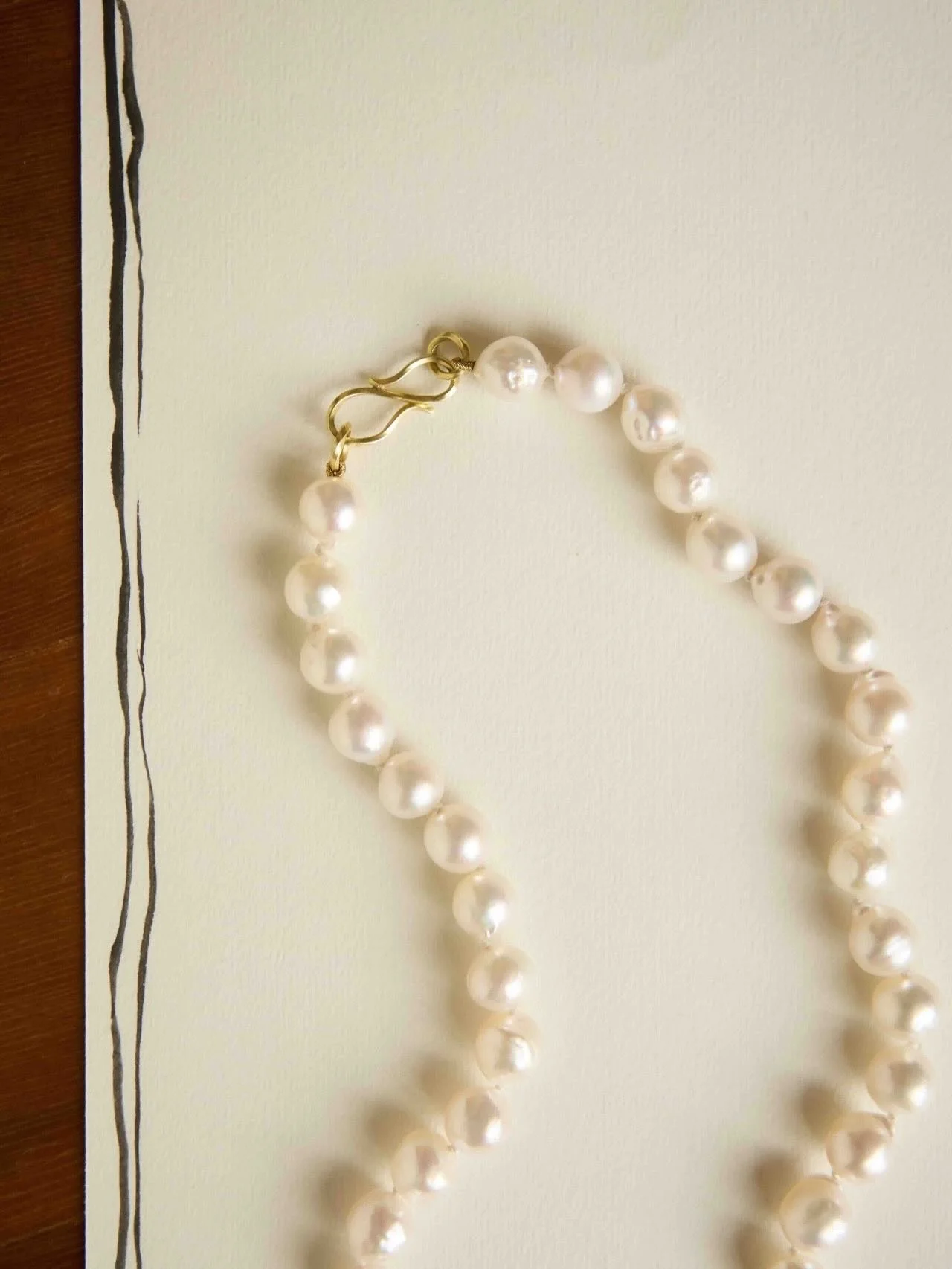 Betty Akoya Pearl Necklace 🐚🐚🐚🐚 den perfekte Mors dag gave 💝💝💝
