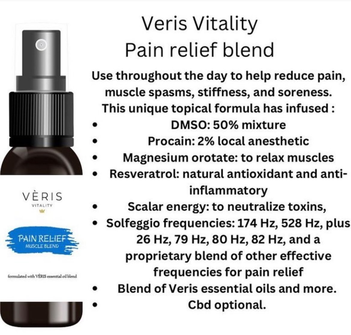 Hemp Pain Relief Blend