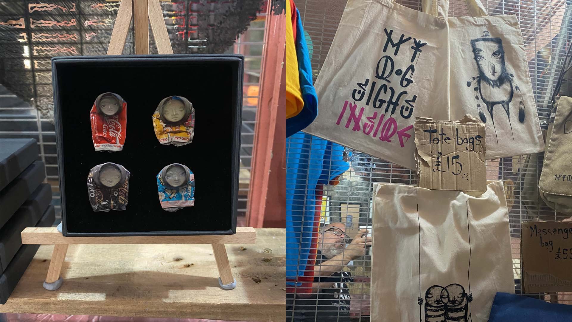 'Inside' Exhibition Can Man Pin Badges & Bags