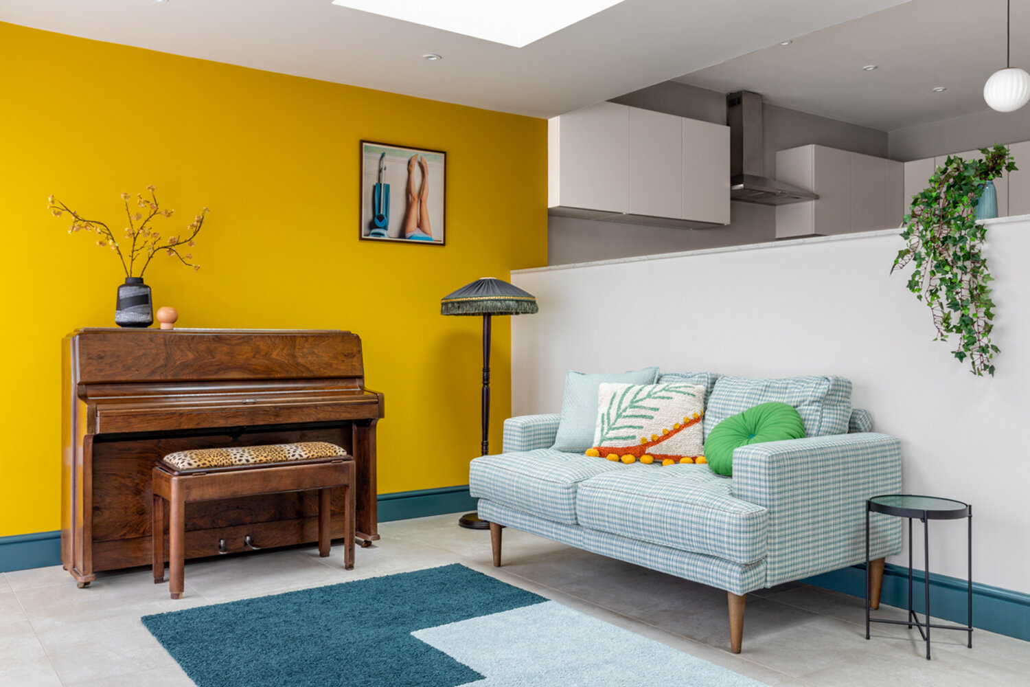 Wall Colour Combinations for Living Room - Asian Paints
