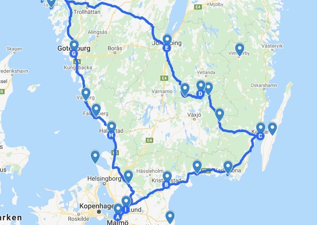De mooiste camperroutes in Scandinavië — Nomads Roadtrips NL