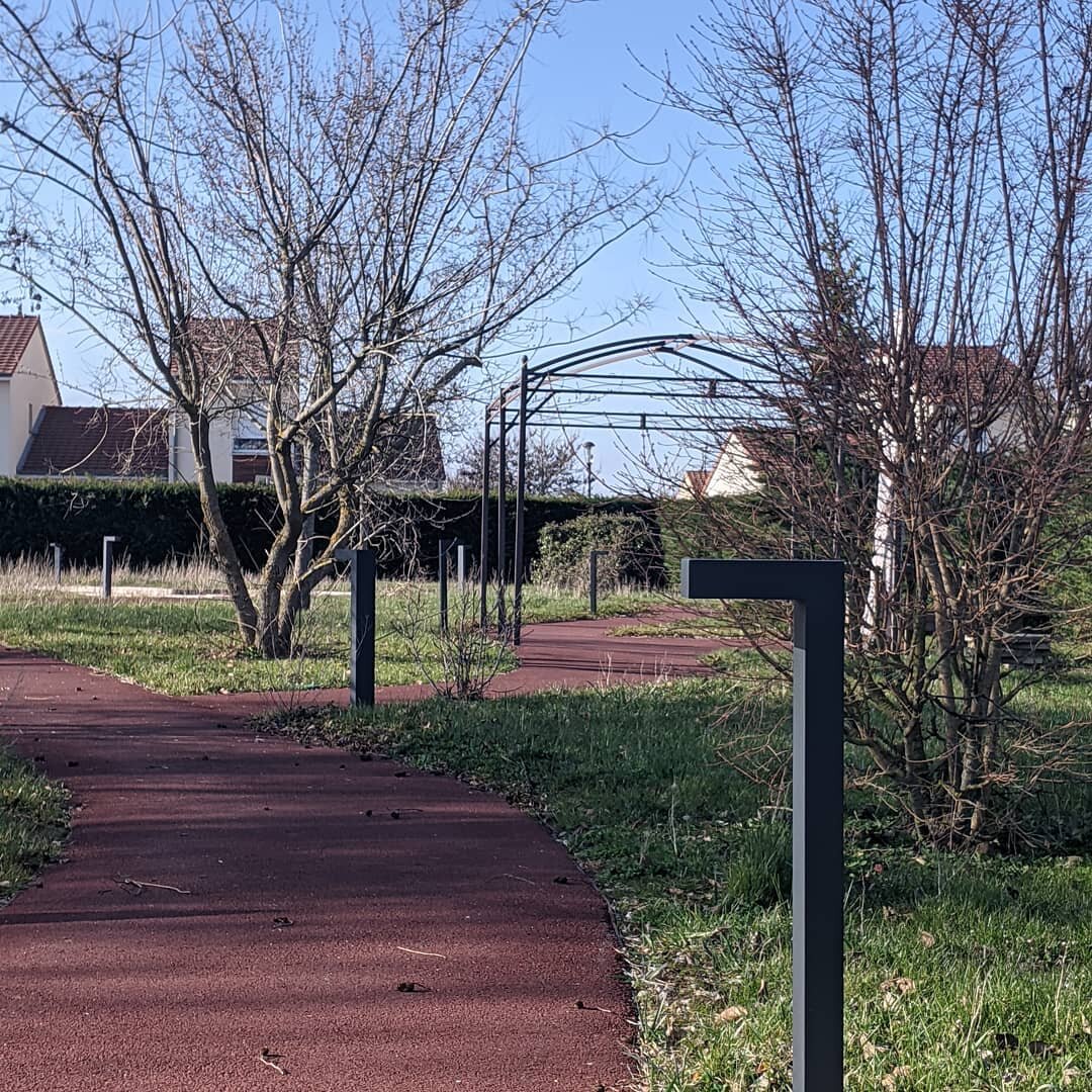 Suite du parcours du parc des Sablons &agrave; Pulnoy (54)