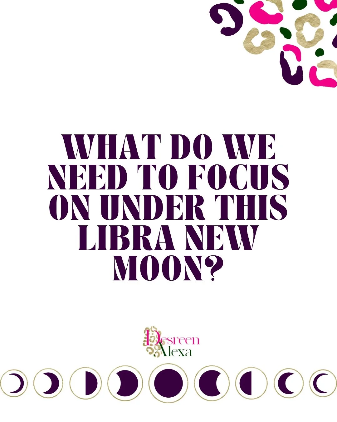 The New Moon in Libra reminds us that peace isn’t passive - it’s a practice. ⚖️
It’s time to slow down, recalibrate, and realign your energy. Where have you been giving too much? Where might you call your power back?
Join our Libr