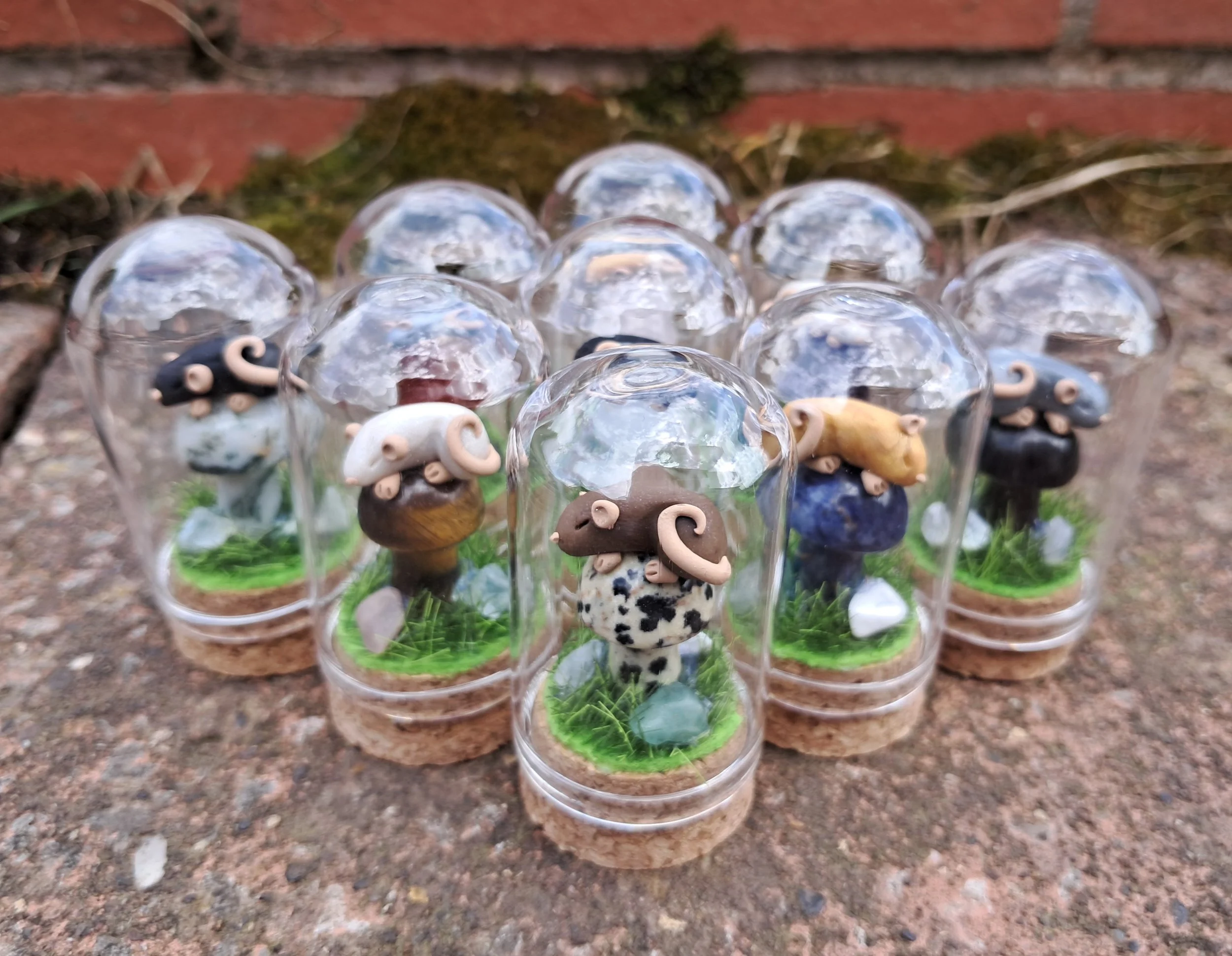 Gemstone Toadstool Dome.