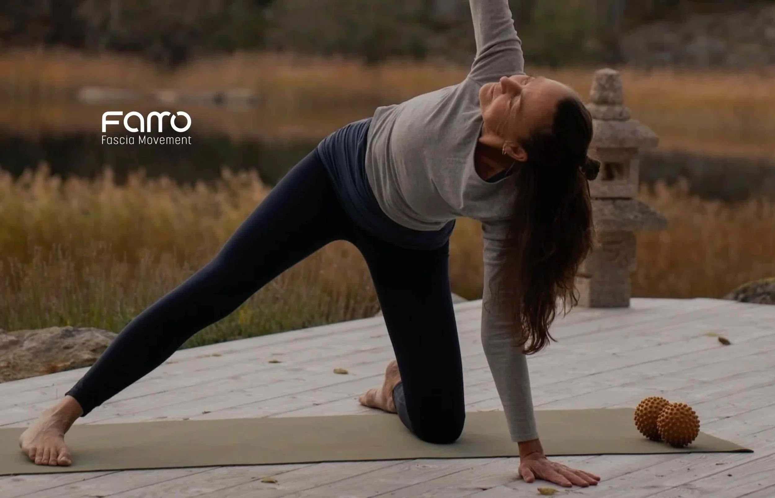 Cecilia Douglas, FAMO Fascia Movement på en brygga