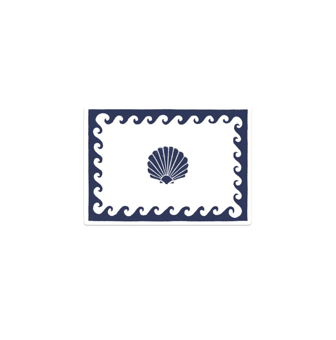 Scallop Greetings Card