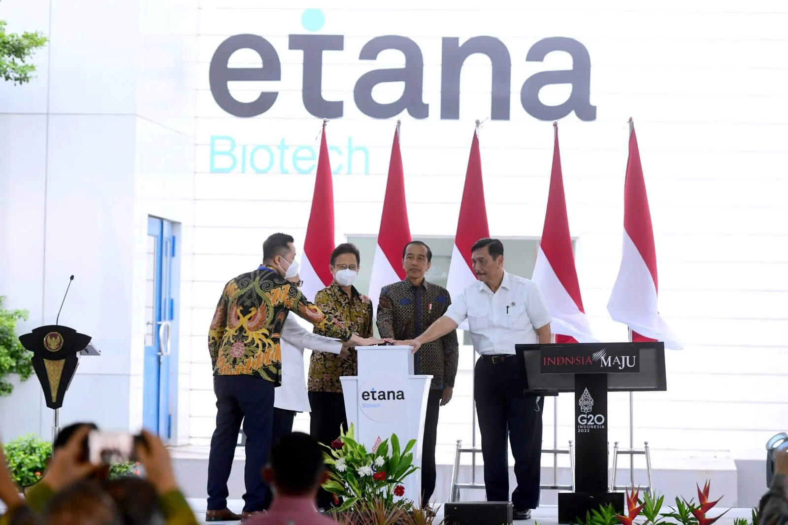 ETANA INAUGURATES BIOPHARMACEUTICAL FACTORY