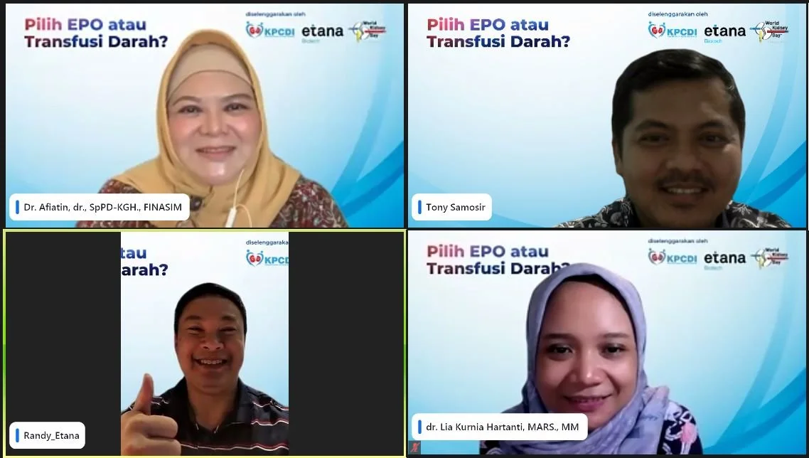 ETANA PERINGATI HARI GINJAL SEDUNIA MELALUI EDUKASI KESEHATAN 