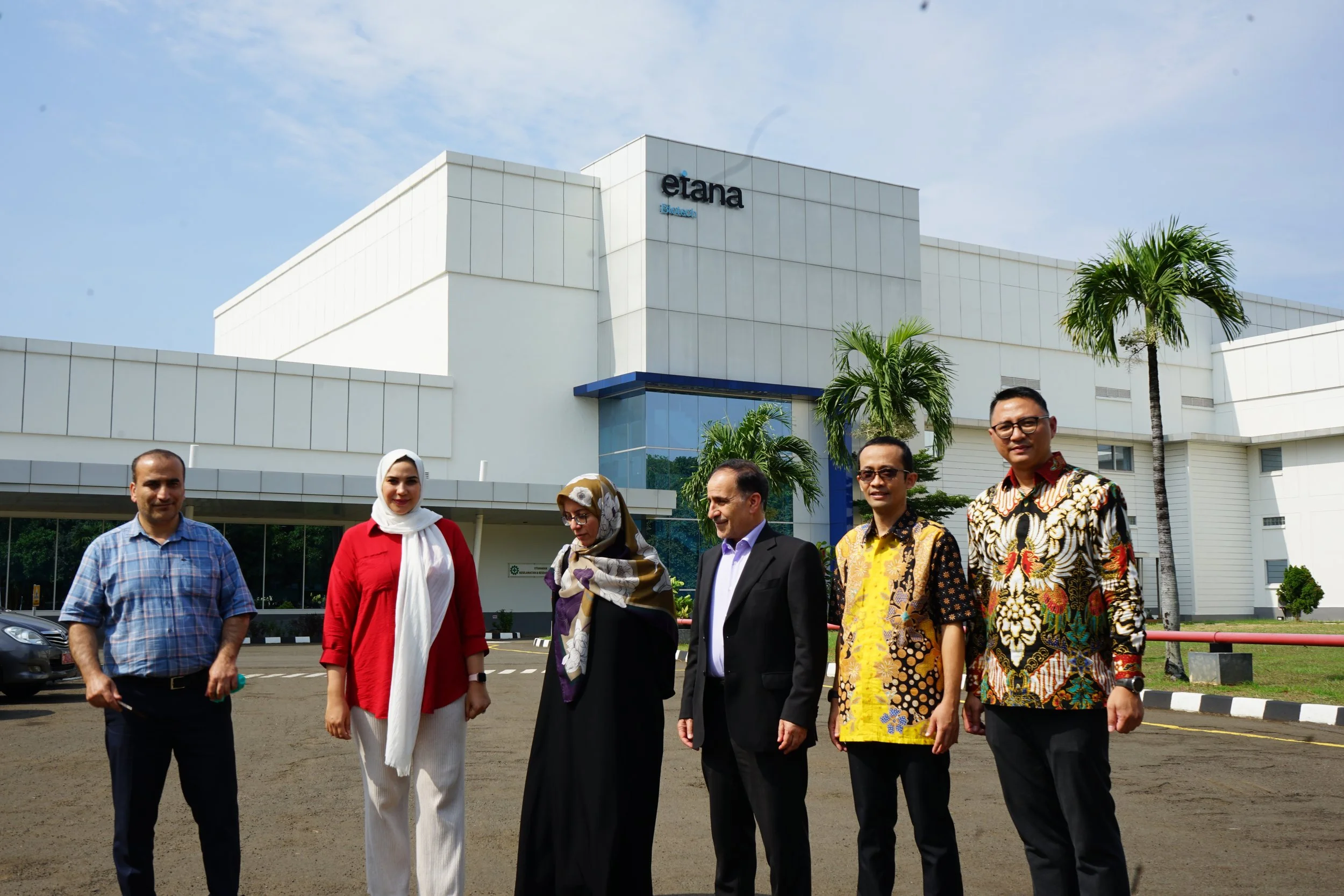 Industrial Visit of the Delegation of the Republic of Iran to Etana