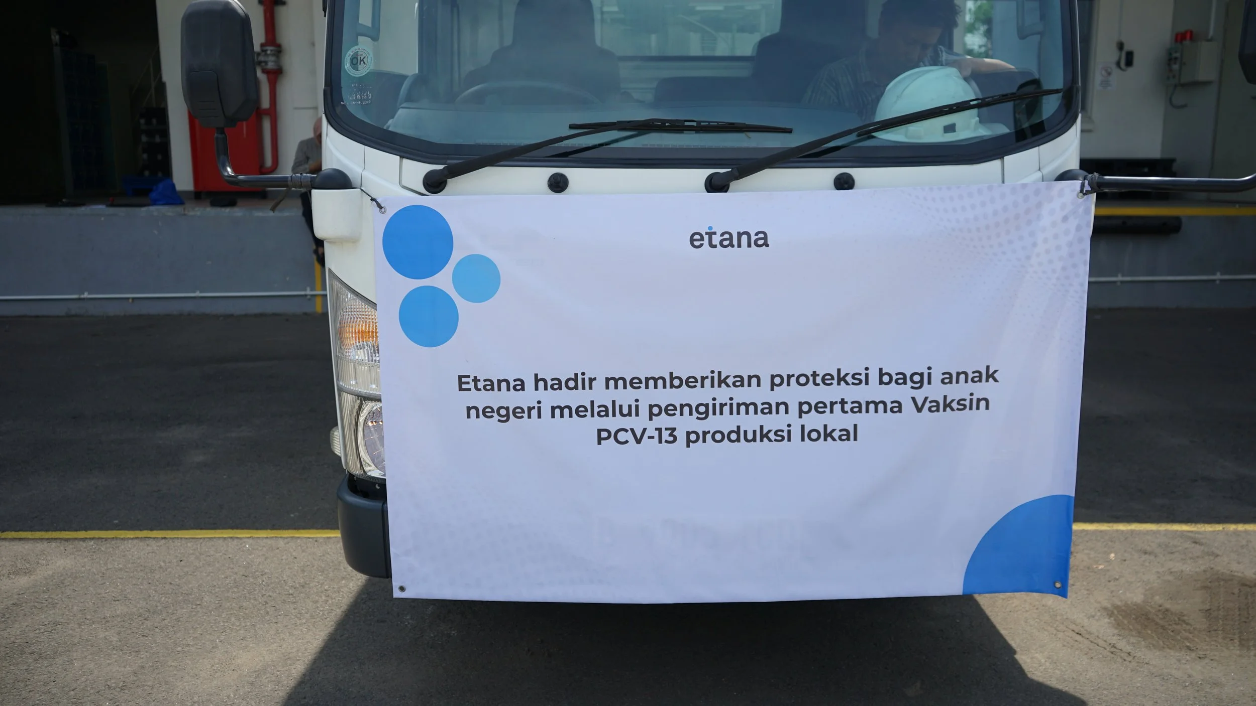 Etana Kirim Vaksin PCV-13 Tahap Pertama ke Dinkes DKI Jakarta dan Jawa Tengah