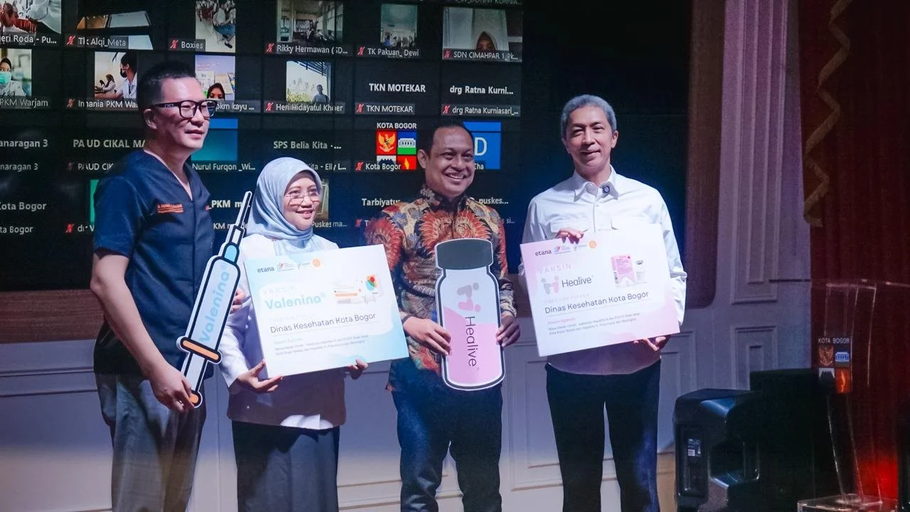 ETANA DAN PEMKOT BOGOR PERKUAT KESEHATAN ANAK MELALUI VAKSINASI 