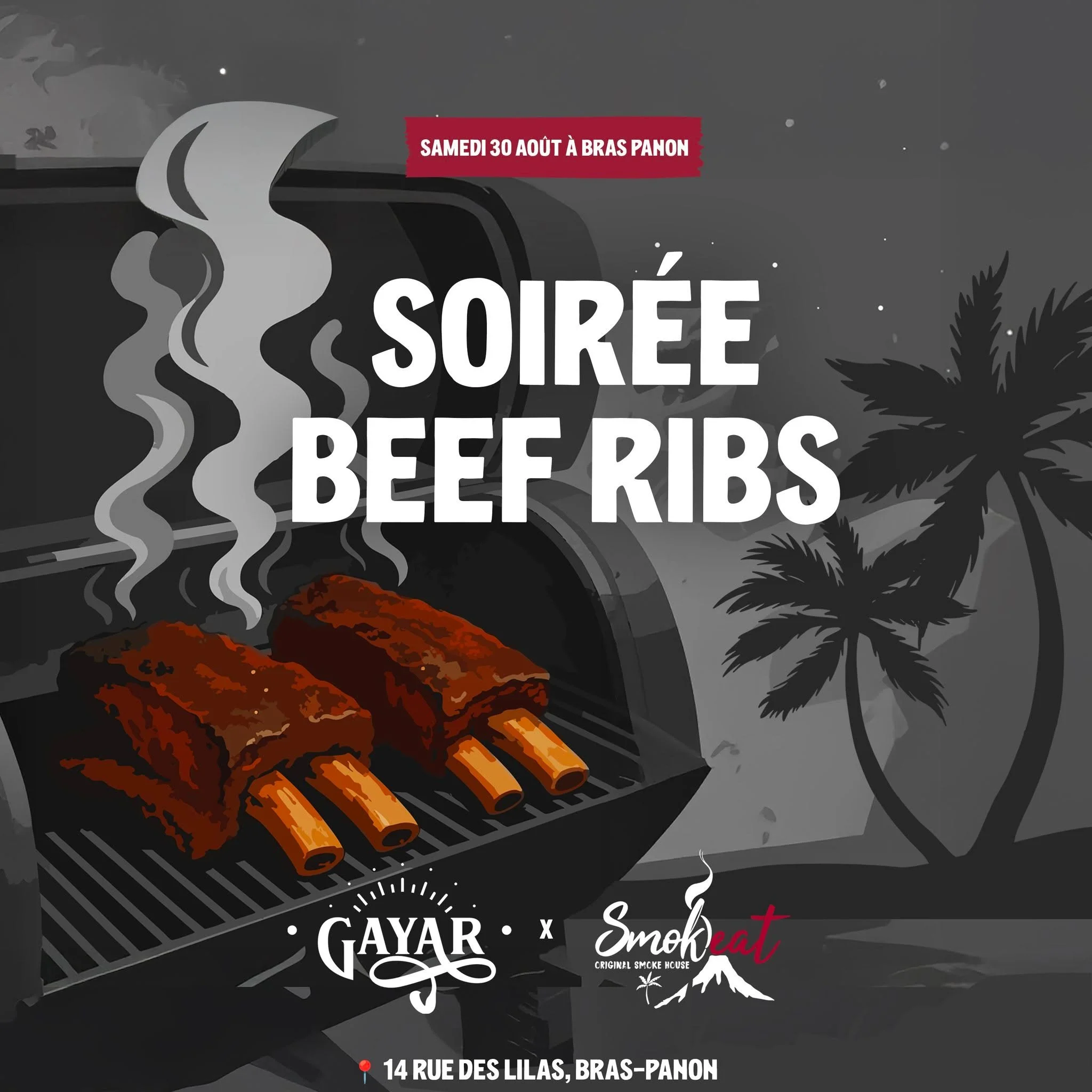 BEEF RIBS &Agrave; VOLONT&Eacute; 😋

Apr&egrave;s le succ&egrave;s de notre premi&egrave;re soir&eacute;e Cochon de lait chez @bieregayar, on remet &ccedil;a mais cette fois en mode 𝗕𝗘𝗘𝗙 𝗥𝗜𝗕𝗦 🥩🔥🌋

La team Smok&rsquo;eat te donne rendez-vo