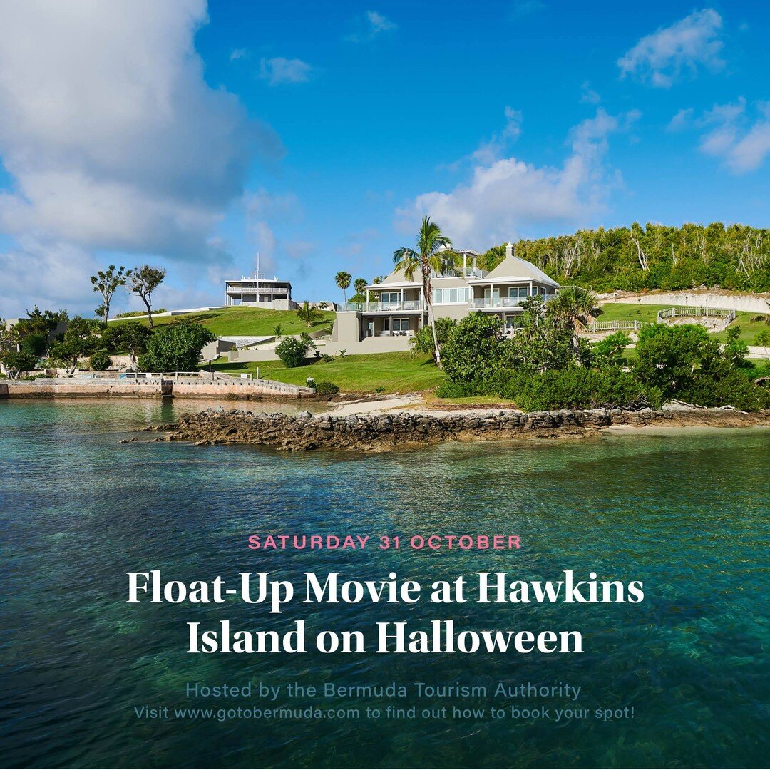 Catamaran + Yacht Week hosted by BTA @bermuda is having a &lsquo;Night under the stars&rsquo; with a family-friendly Float-up movie being displayed at Hawkins Island starting at 6:30PM on Saturday, October 31st. 

For more details visit www.gotobermu