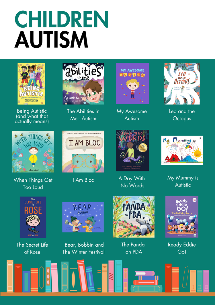 Autism and ADHD Book Guide - for Children, Young People, Parents and ...