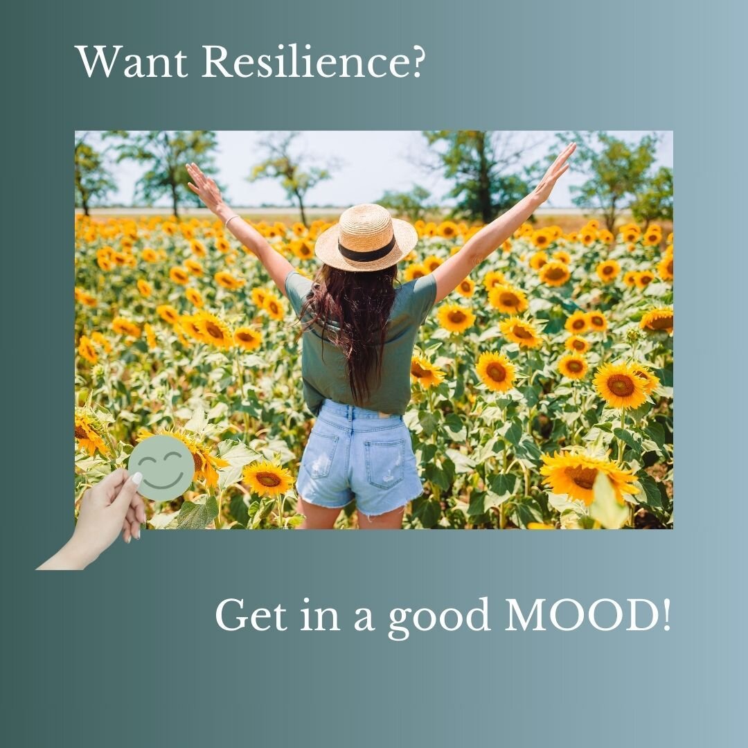 A good mood is critical to an open mind and that is essential to being able to adapt to change.

Barbara Fredrickson's broaden-and-build model proposes that positive emotions broaden an individual's momentary thought-action repertoire, which, over ti