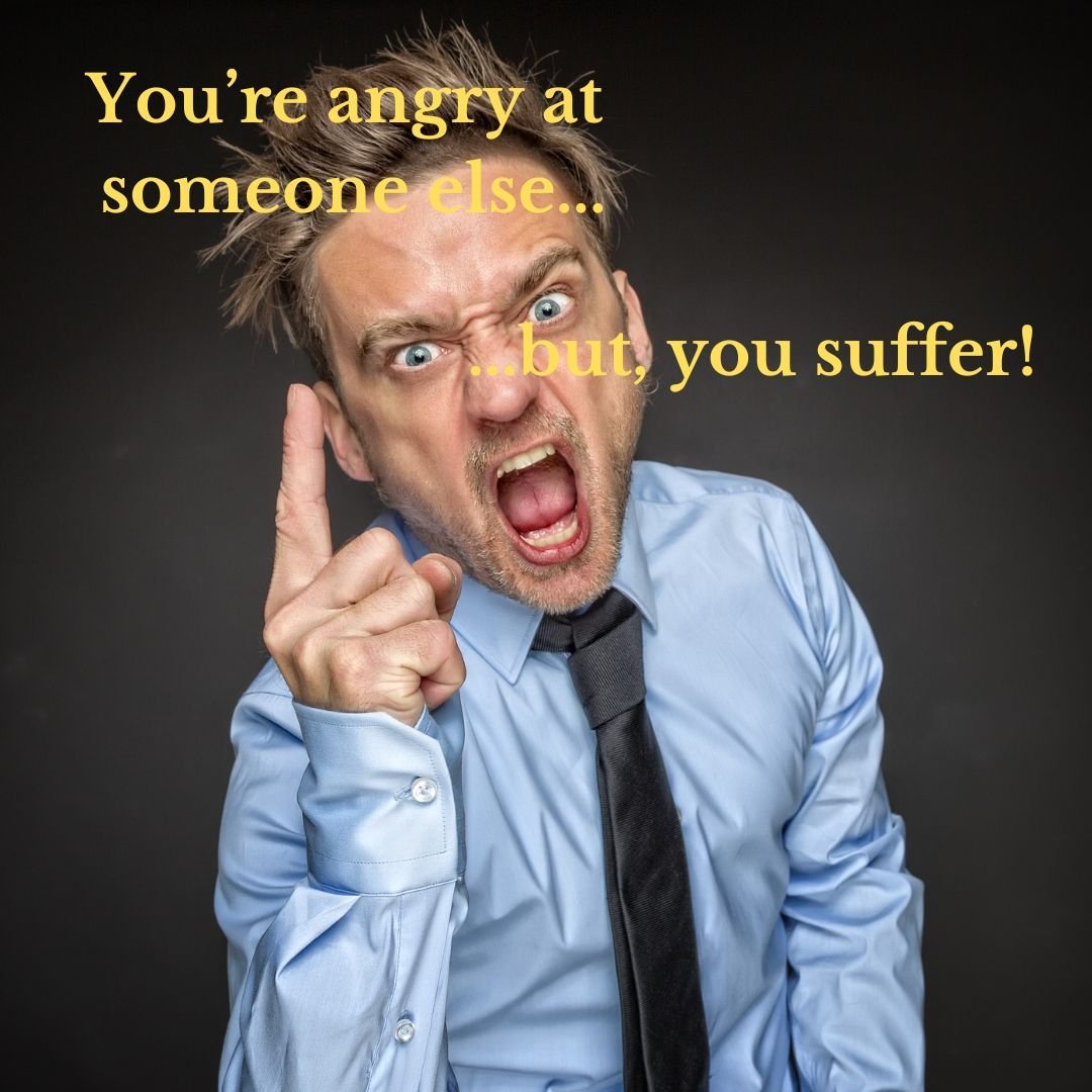 When you get angry, you suffer!

Feeling angry can be overwhelming and unpredictable.

And, it is destructive!

Here is what a recent study found. After an event that induces anger, blood vessels tense up and remain unable to relax for up to 40 minut