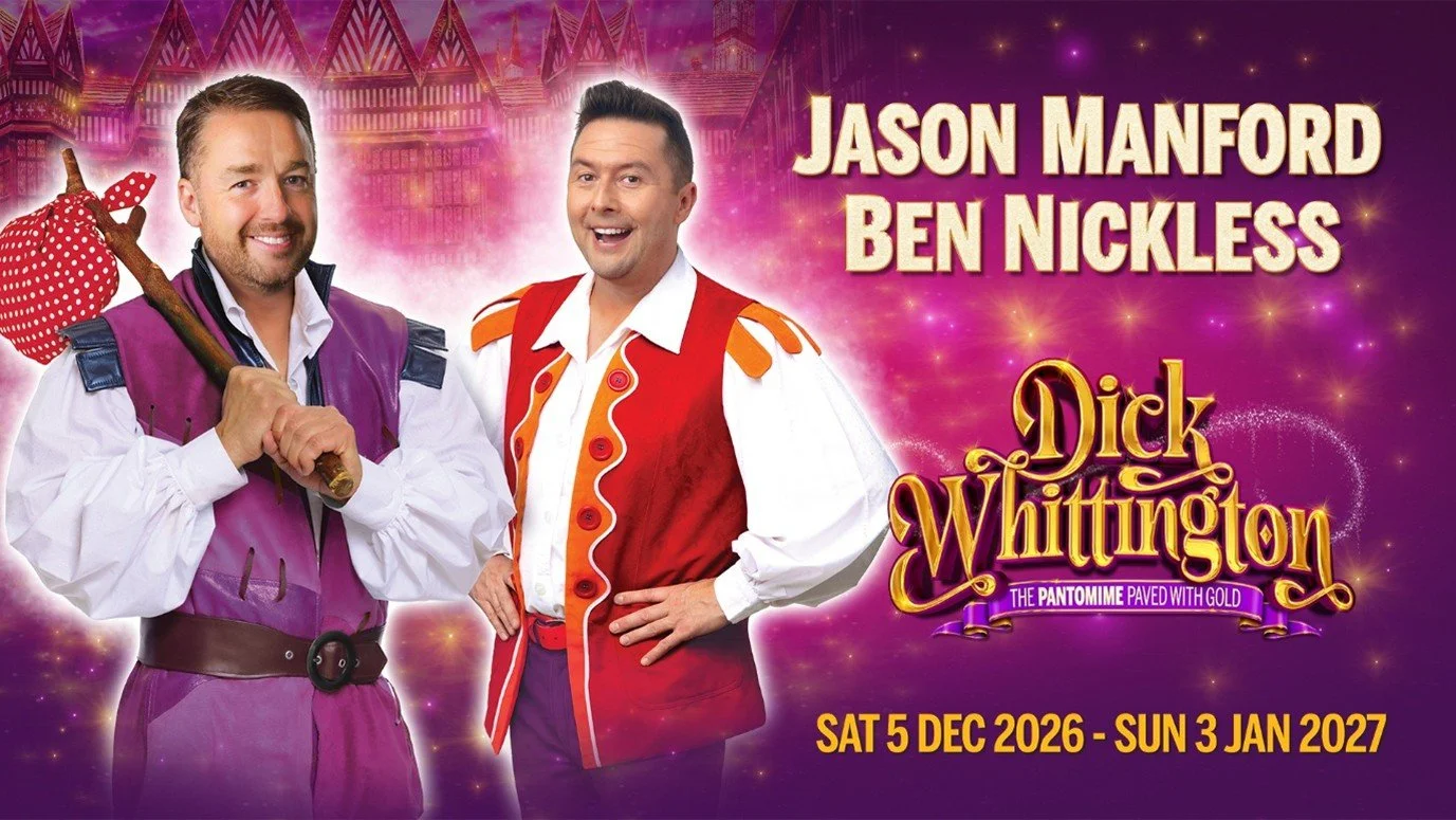 MANCHESTER PANTO FAVOURITES Jason Manford and Ben Nickless Reunite for Fifth OPERA HOUSE Panto Season