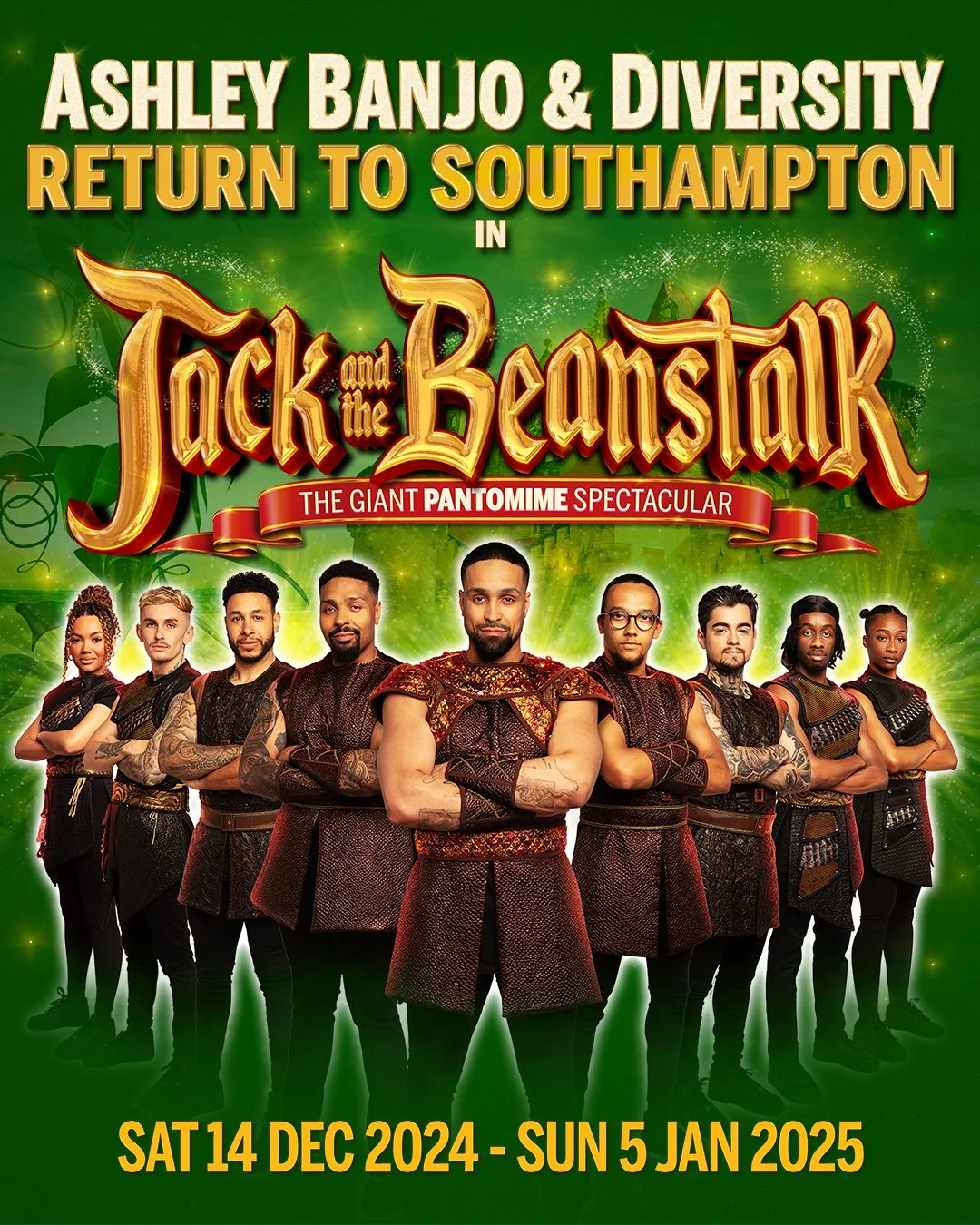 Ashley Banjo and Diversity to Return to Southampton in Jack and the Beanstalk — Crossroads
