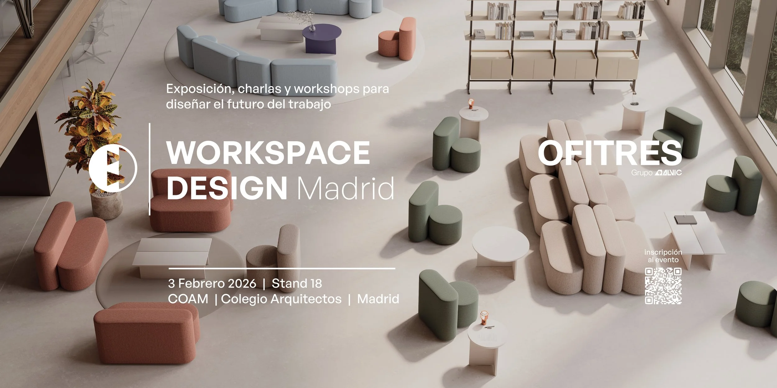 OFITRES expone en Workspace Design Madrid 2026