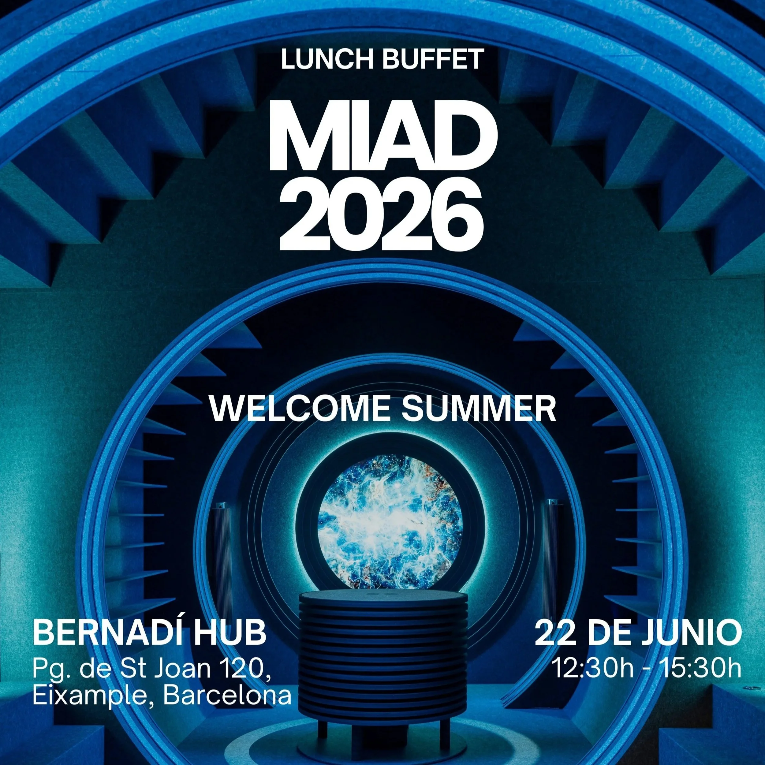 LUNCH BUFFET MIAD 3ª EDICIÓN