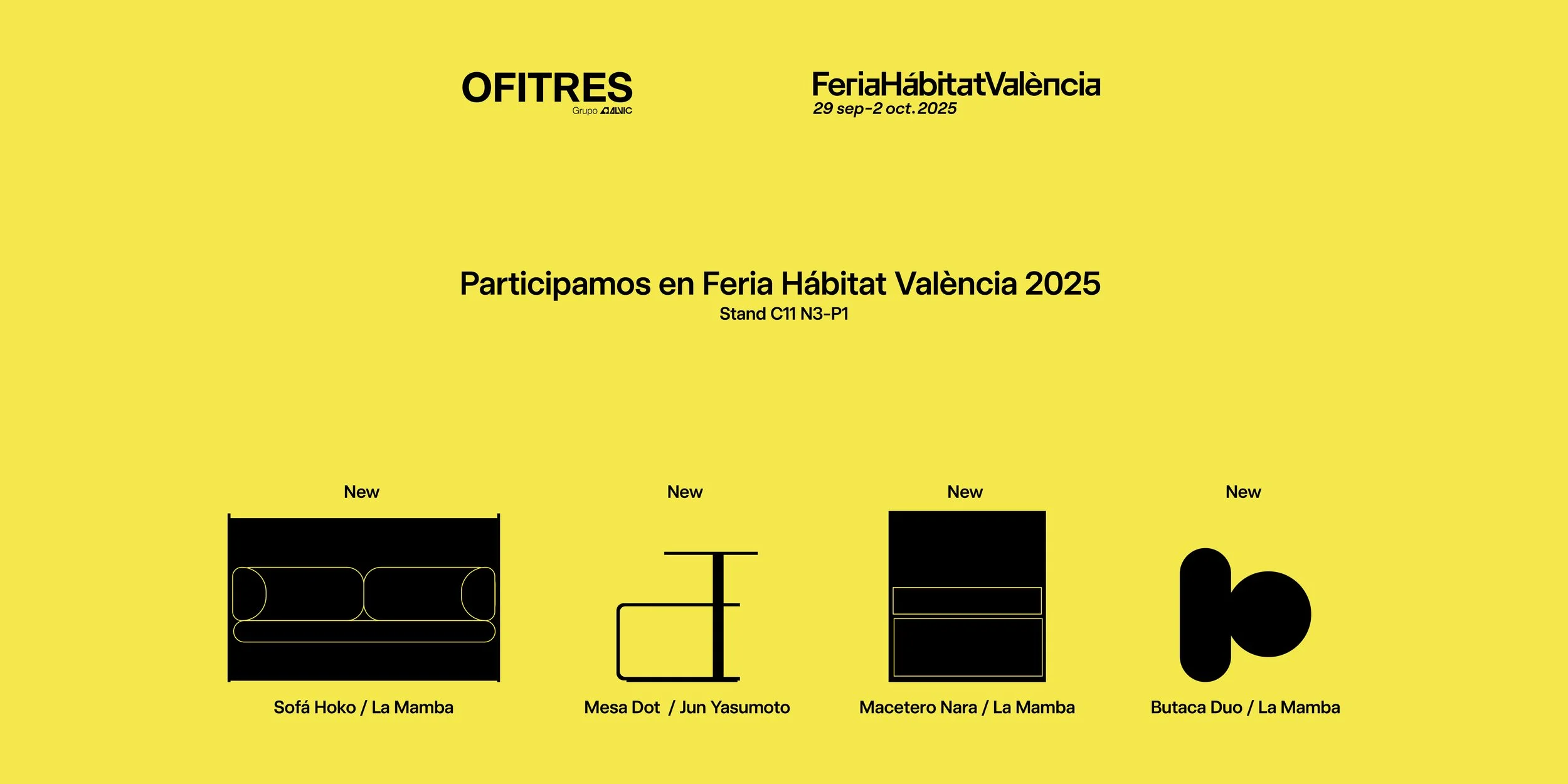 Ofitres presenta "Arquitectura ligera, diseño emocional" en Feria Hábitat València 2025