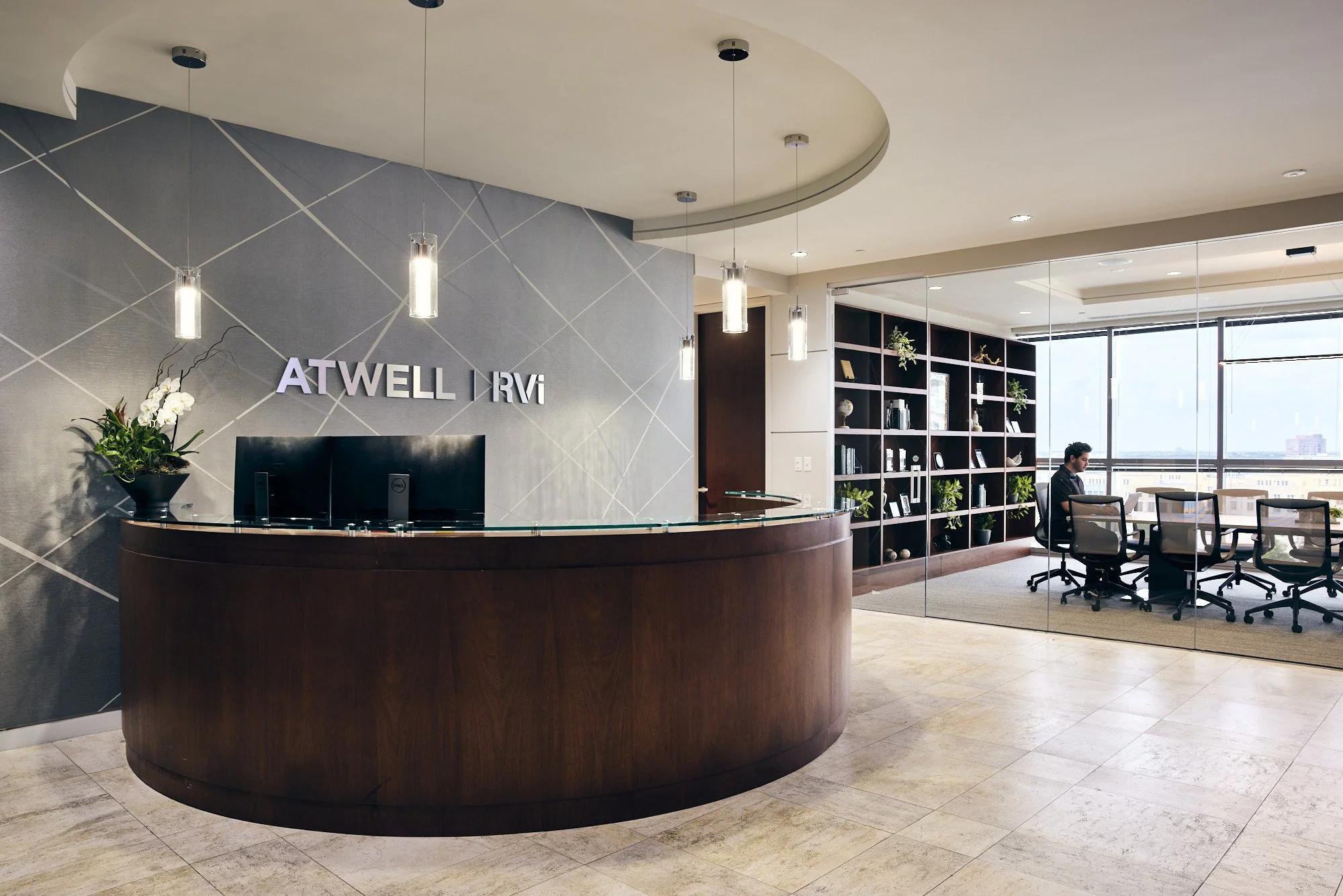 photograph of RVI Atwell foyer in Orlando