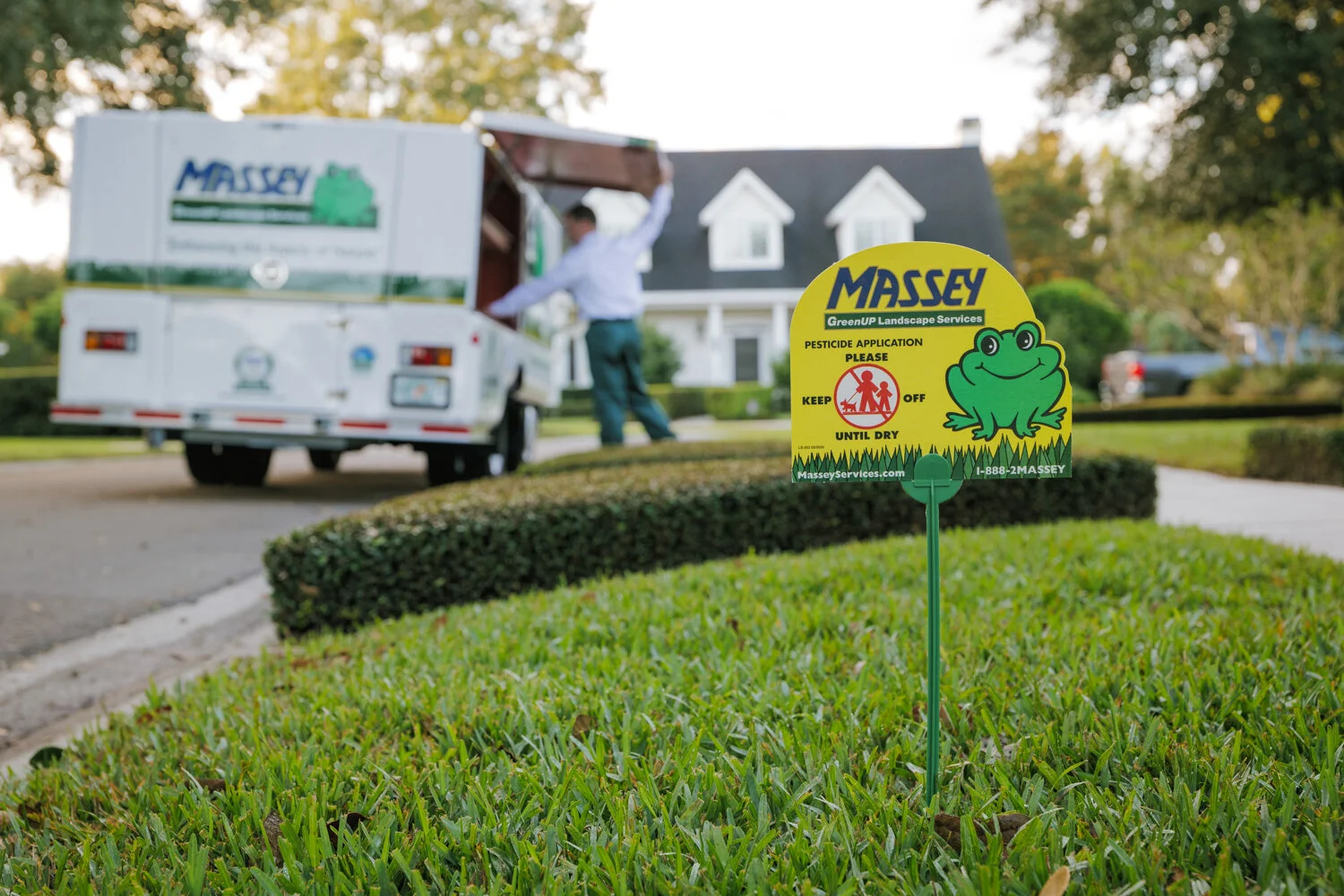Massey Services yard sign