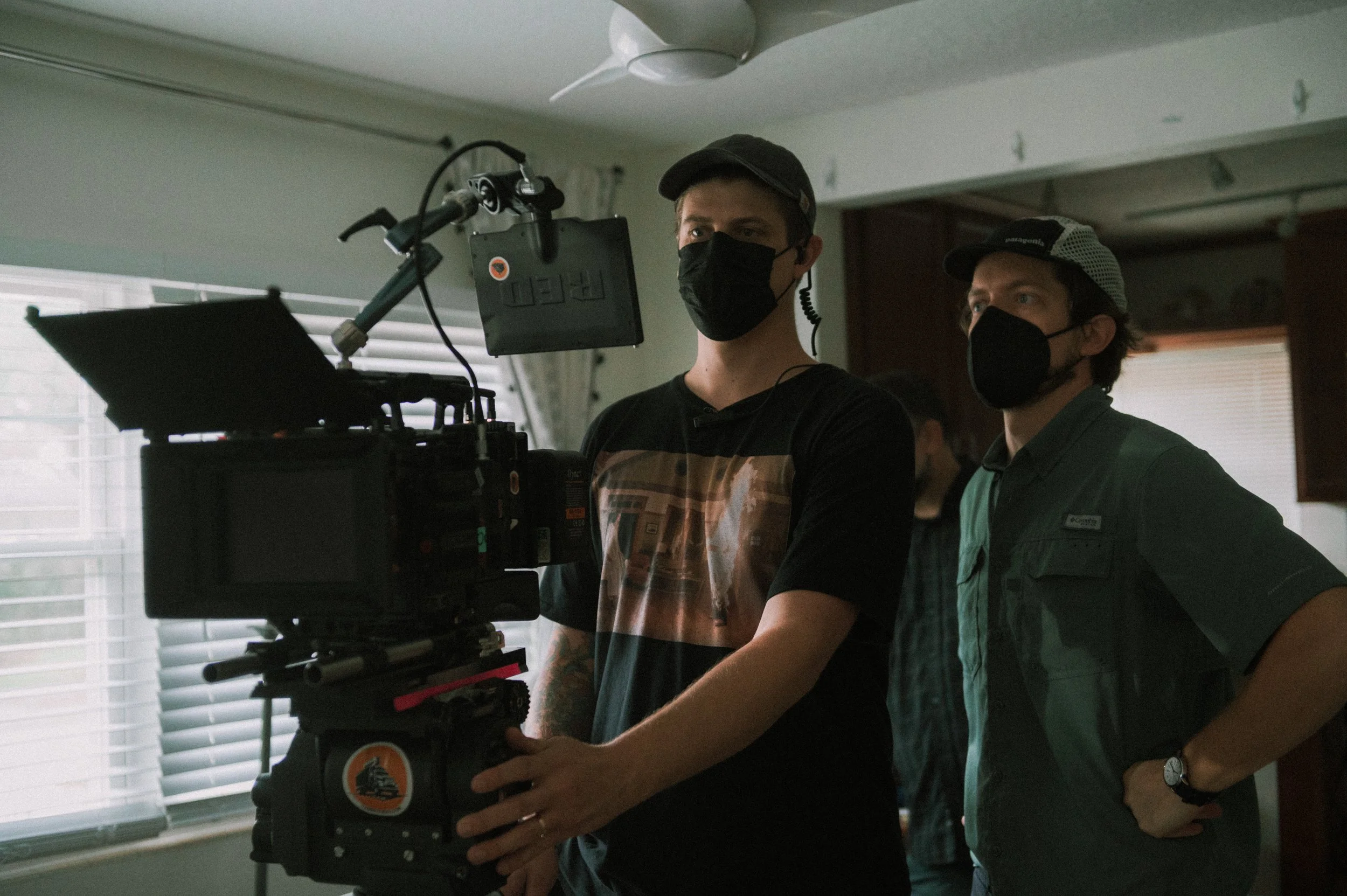 photo of brian carlson directing his film gill