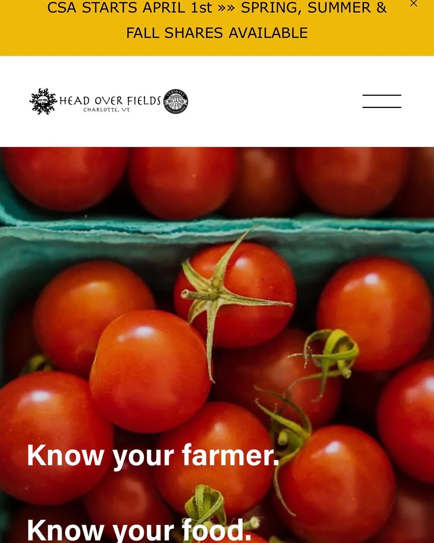 Spring CSA starts April 1st friends! Lettuce feed ya this year 🥬

DM any questions! As usual we LOVE when you pay by check 🫶

Link in bio 👆