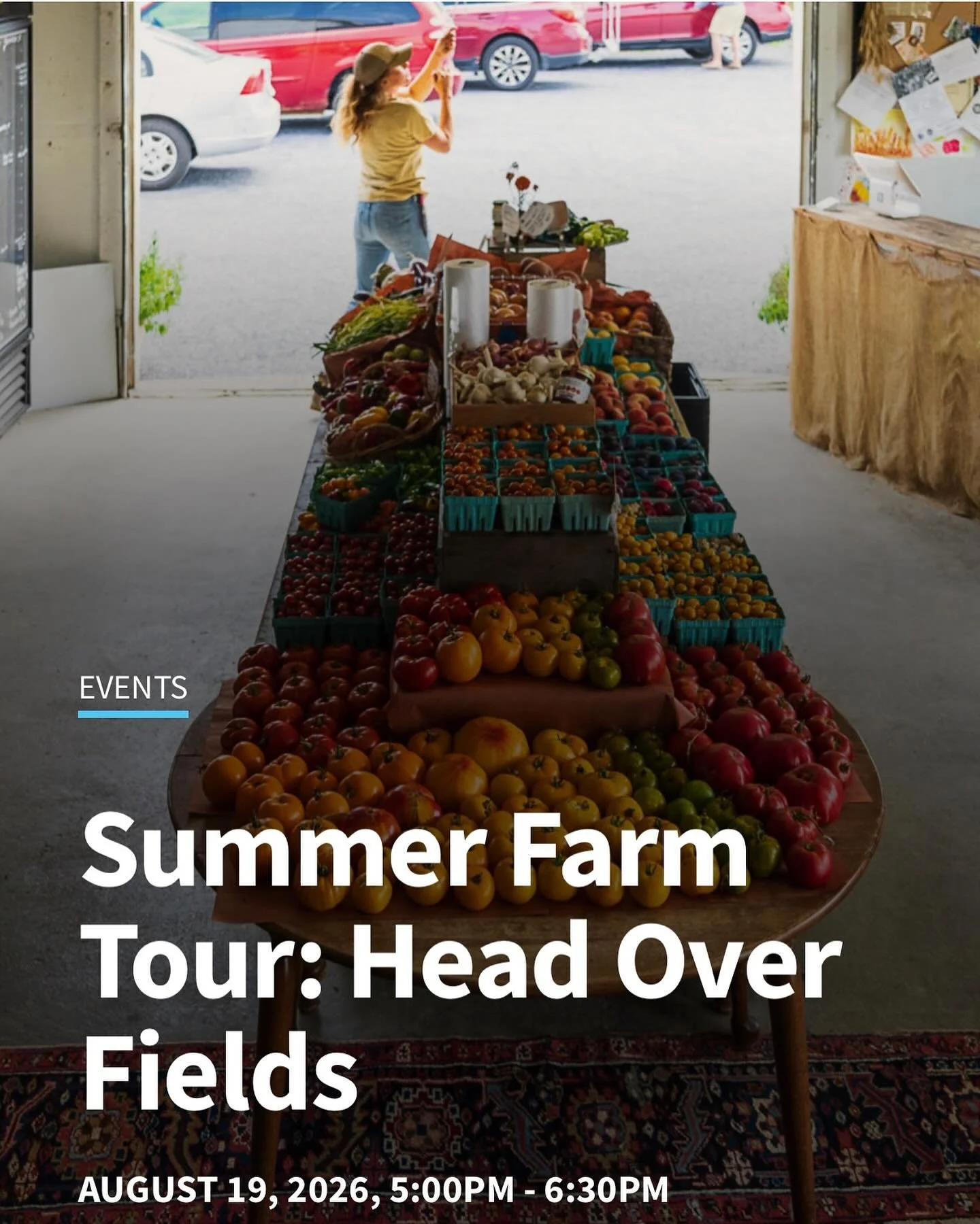 SAVE THE DATE ‼️ We are excited to welcome Vermont Land Trust for their Summer Farm Tour Series on August 19th. Registration will open 90 days prior to the event and spots are limited. 

It&rsquo;s hard to believe it&rsquo;s been FIVE years since we 