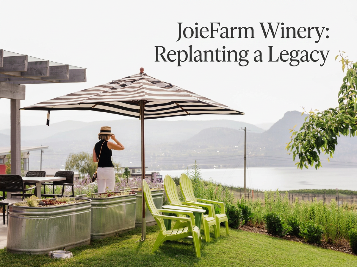 JoieFarm Winery Replanting a Legacy