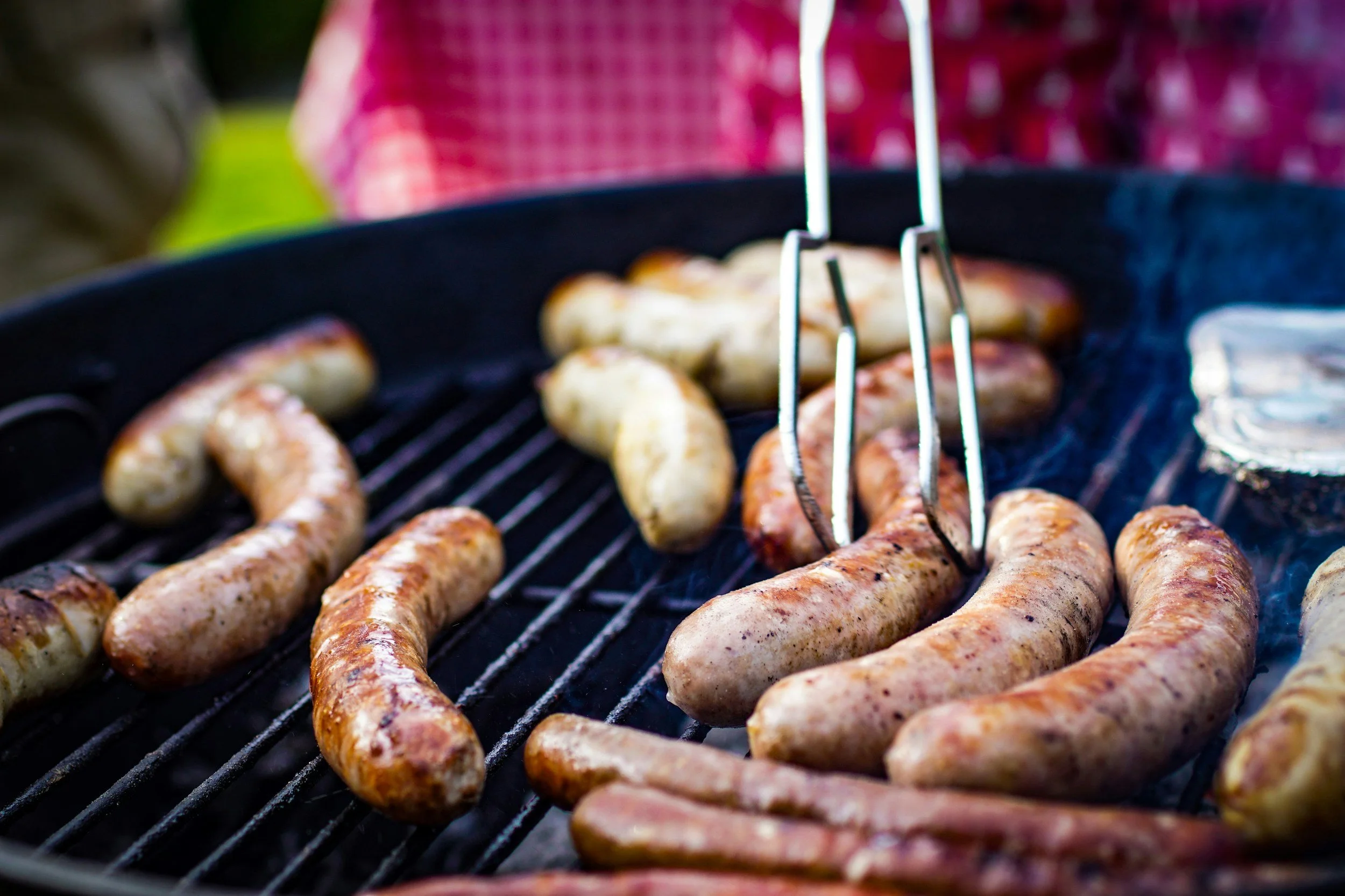 Sausage and Riesling wine and food pairing