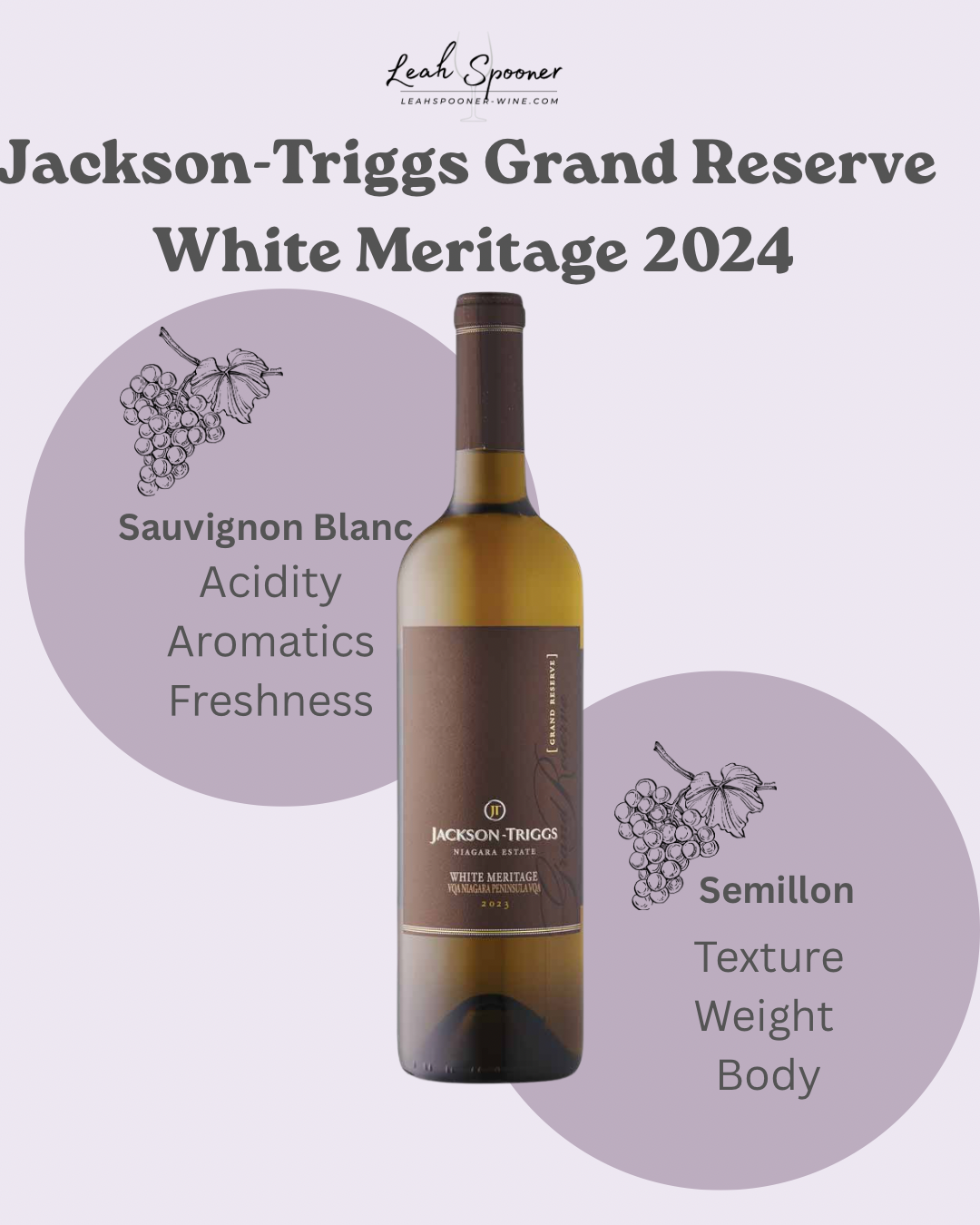 Jackson-Triggs White Meritage white wine Niagara