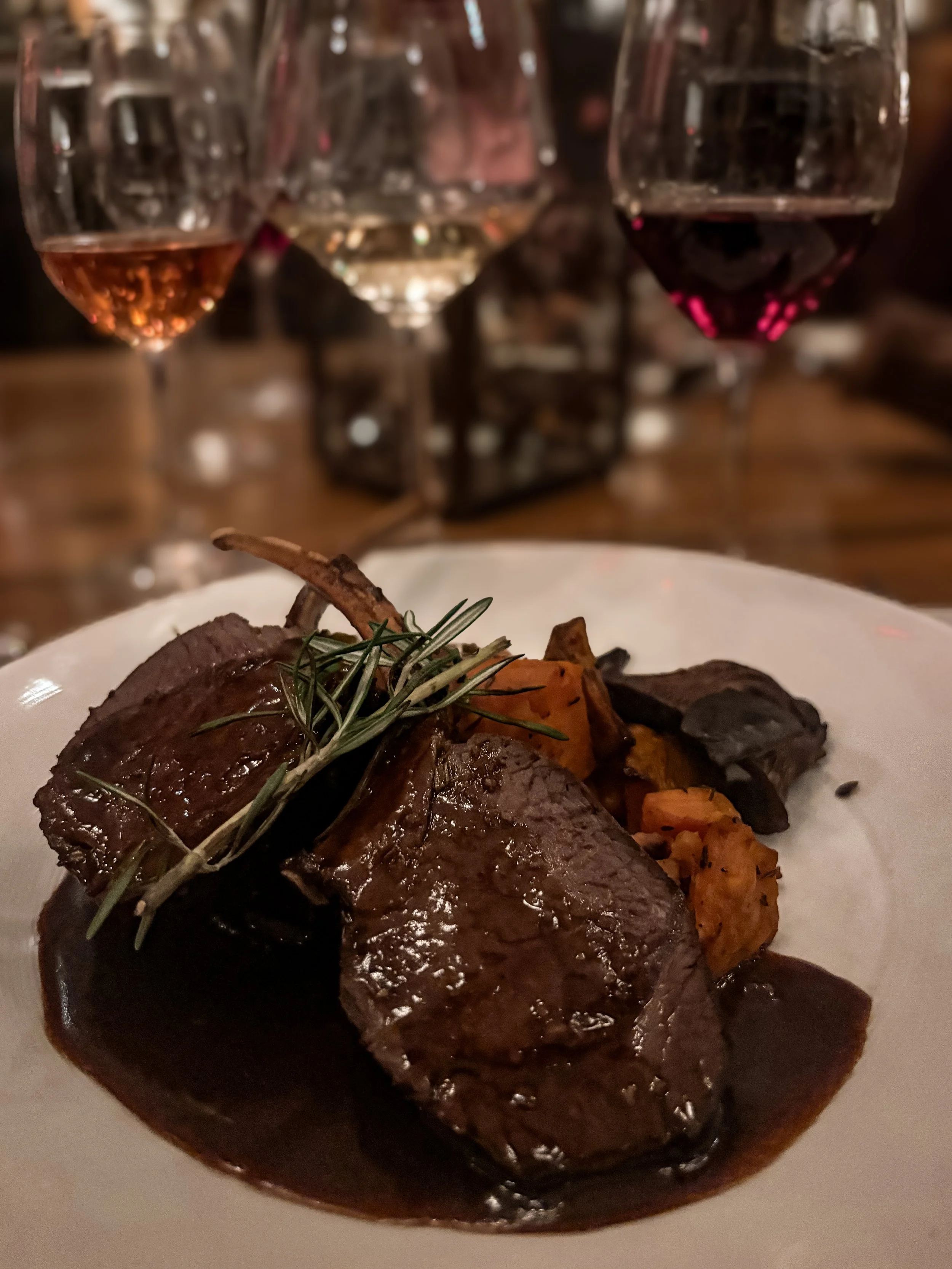 Game and wine pairing
