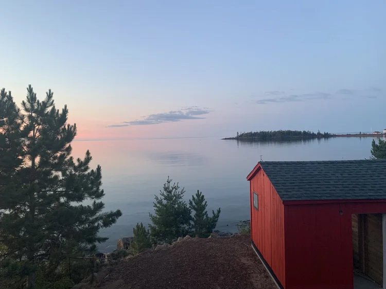 Sisu + Löyly Nordic Sauna Grand Marais, MN Sauna yearround on Lake