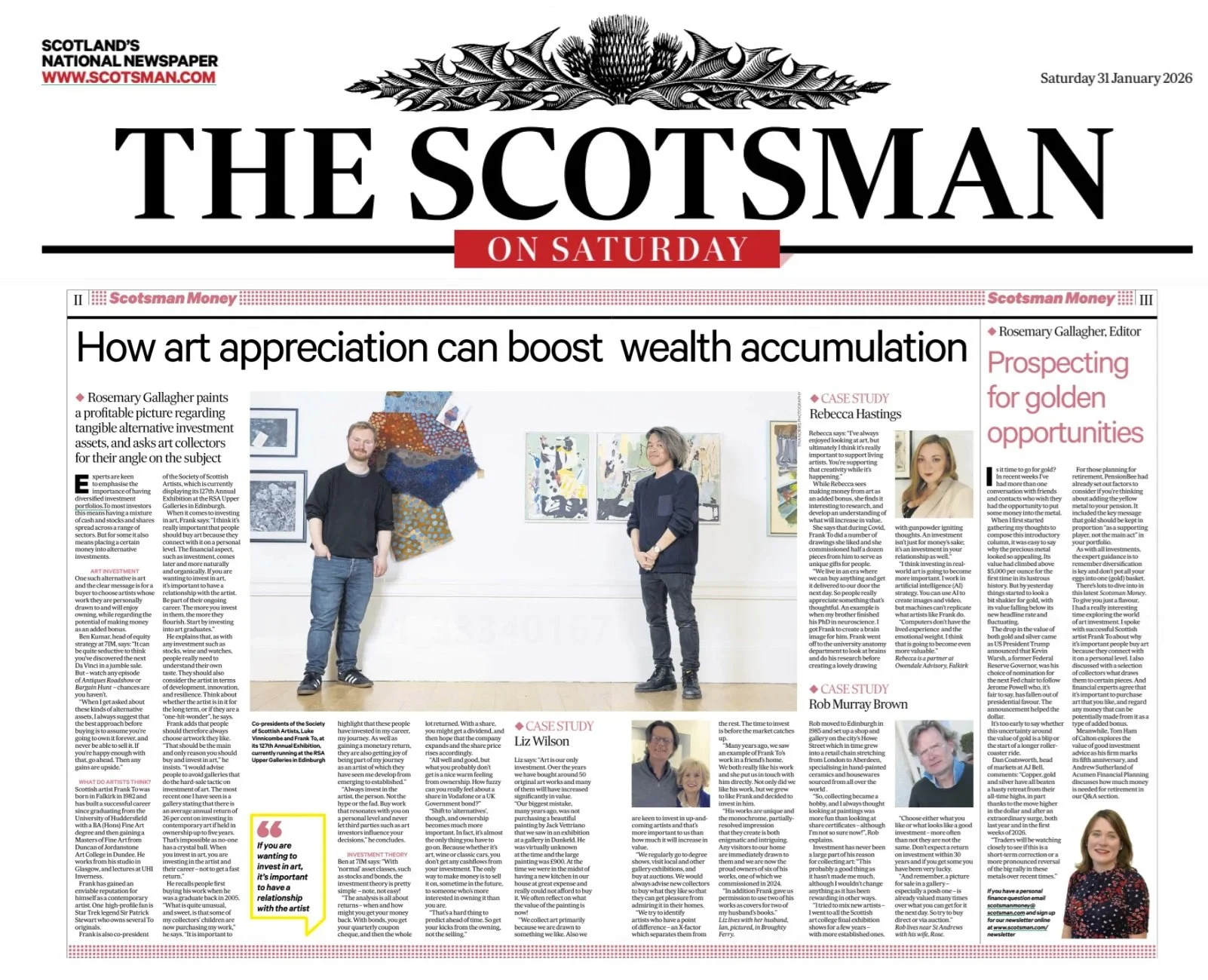 The Scotsman 31st Jan 2026