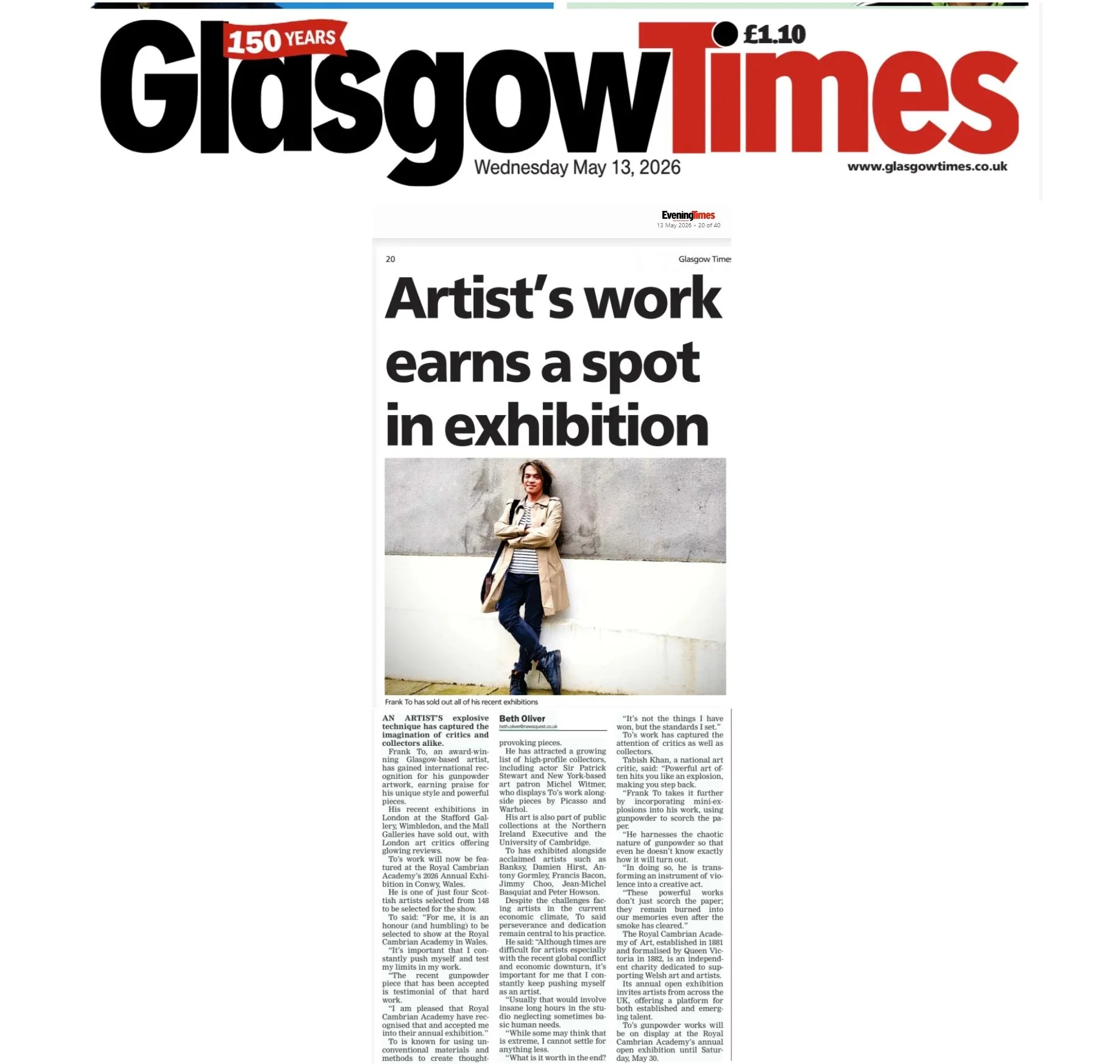 The Glasgow Times 13th May 2026