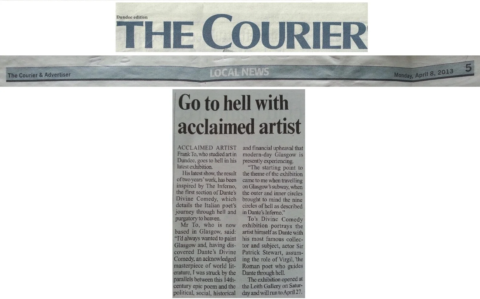 The Courier 8th April 2013.jpg