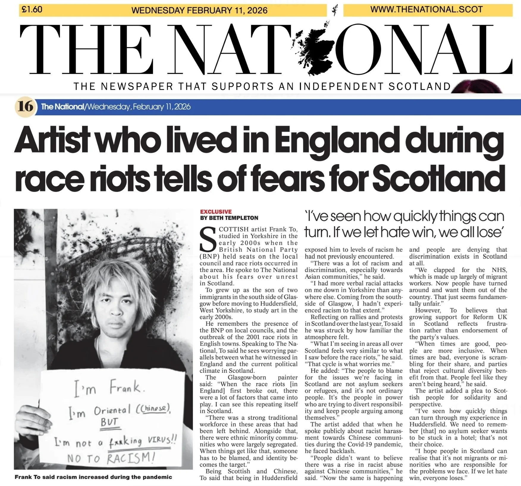 The National 11th Feb 2026