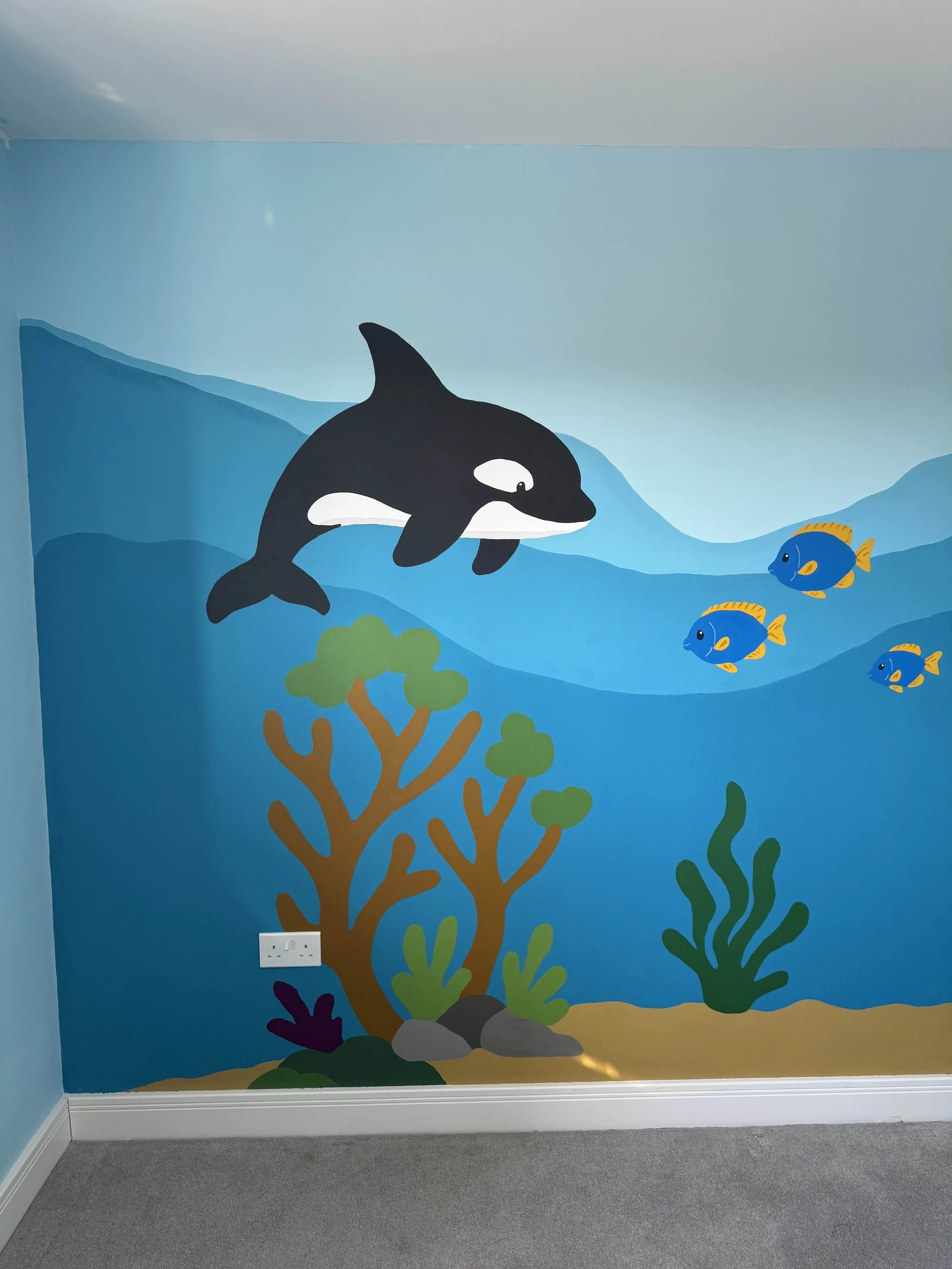 Nursery Underwater Mural