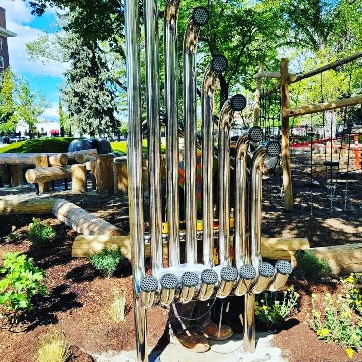 Music is coming soon to the @thechildrensmuseumofsouthernor thanks to some wonderful @percussionplay elements!