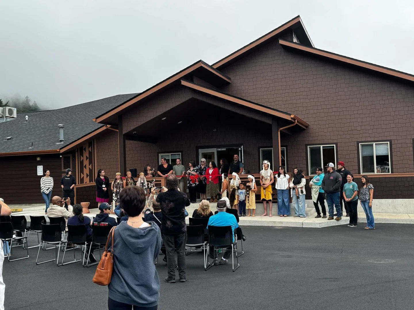 Ribbon-cutting ceremony for the expansion of Tolowa Dee-Ni' Nation's Head Start facility!