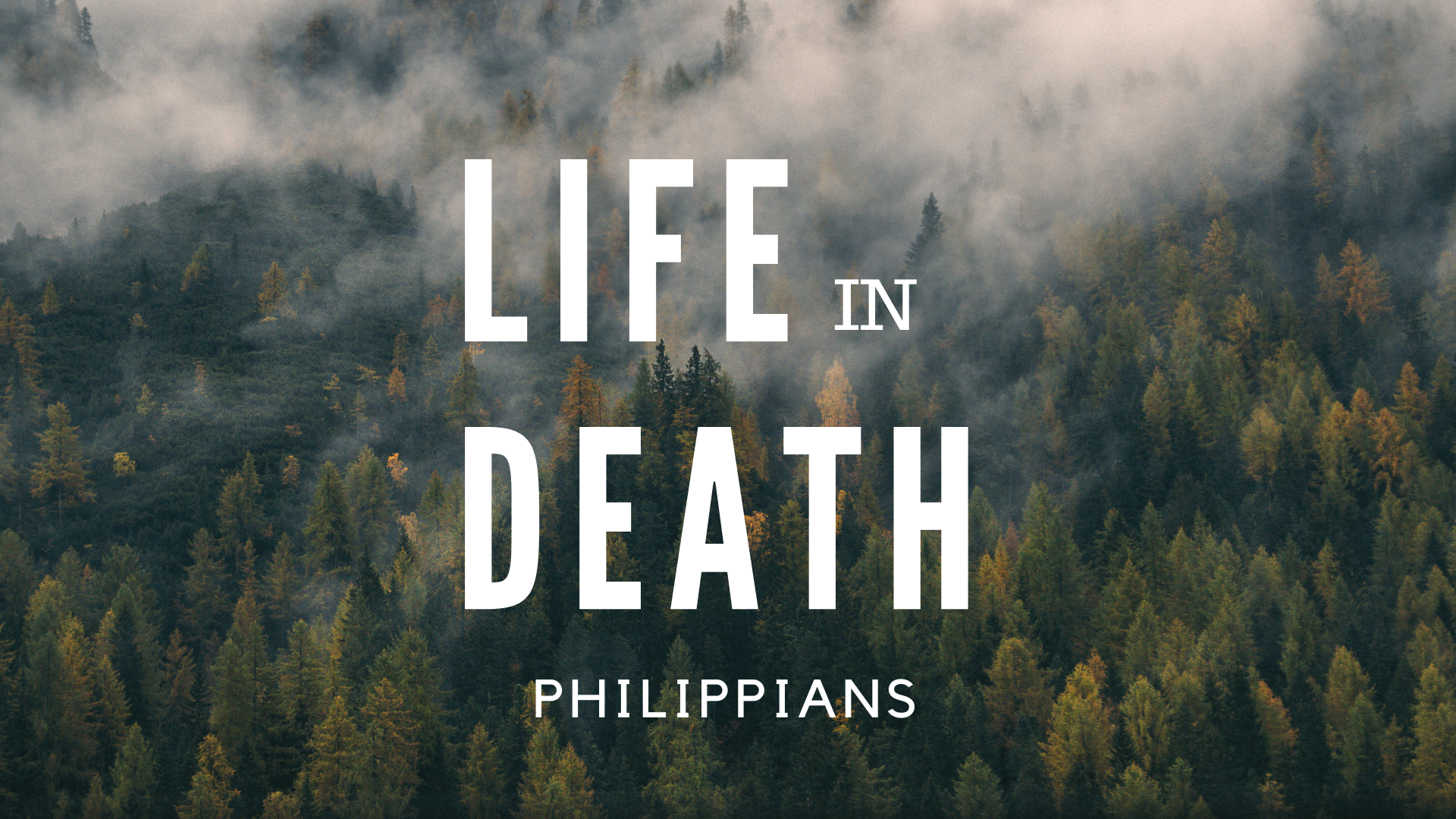  Philippians: Life in Death | May 2018 - July 2018 