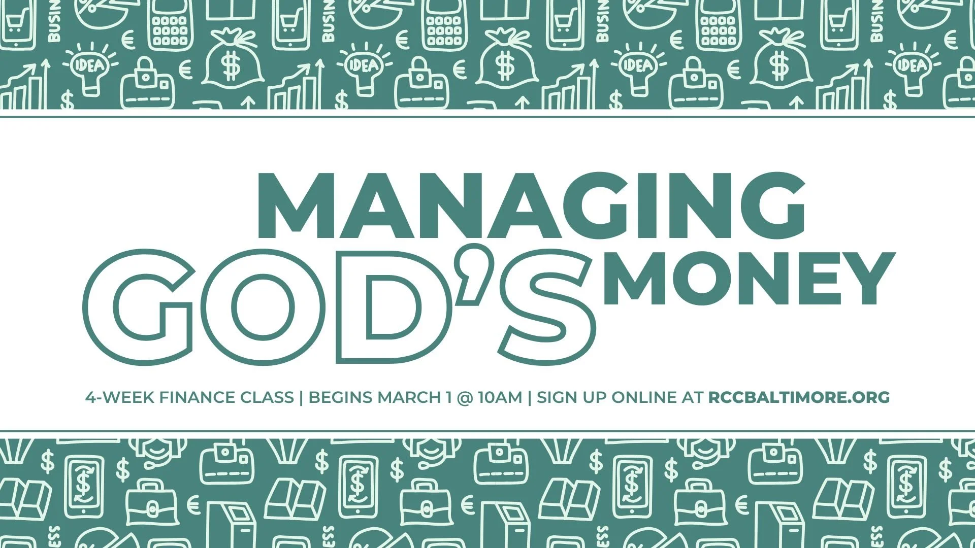 Managing God's Money | Finance Class