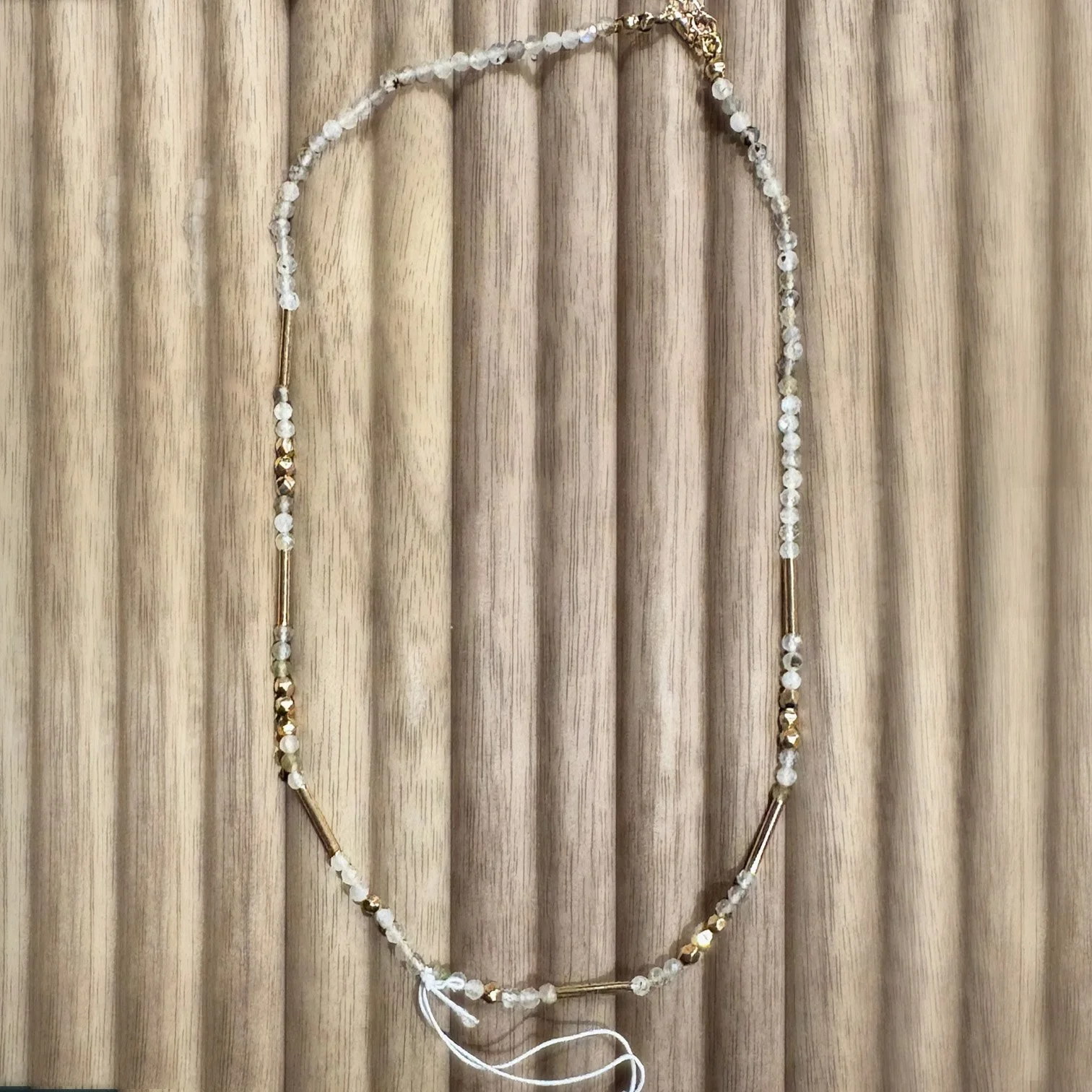 grey gold clear beaded necklace 2.jpg