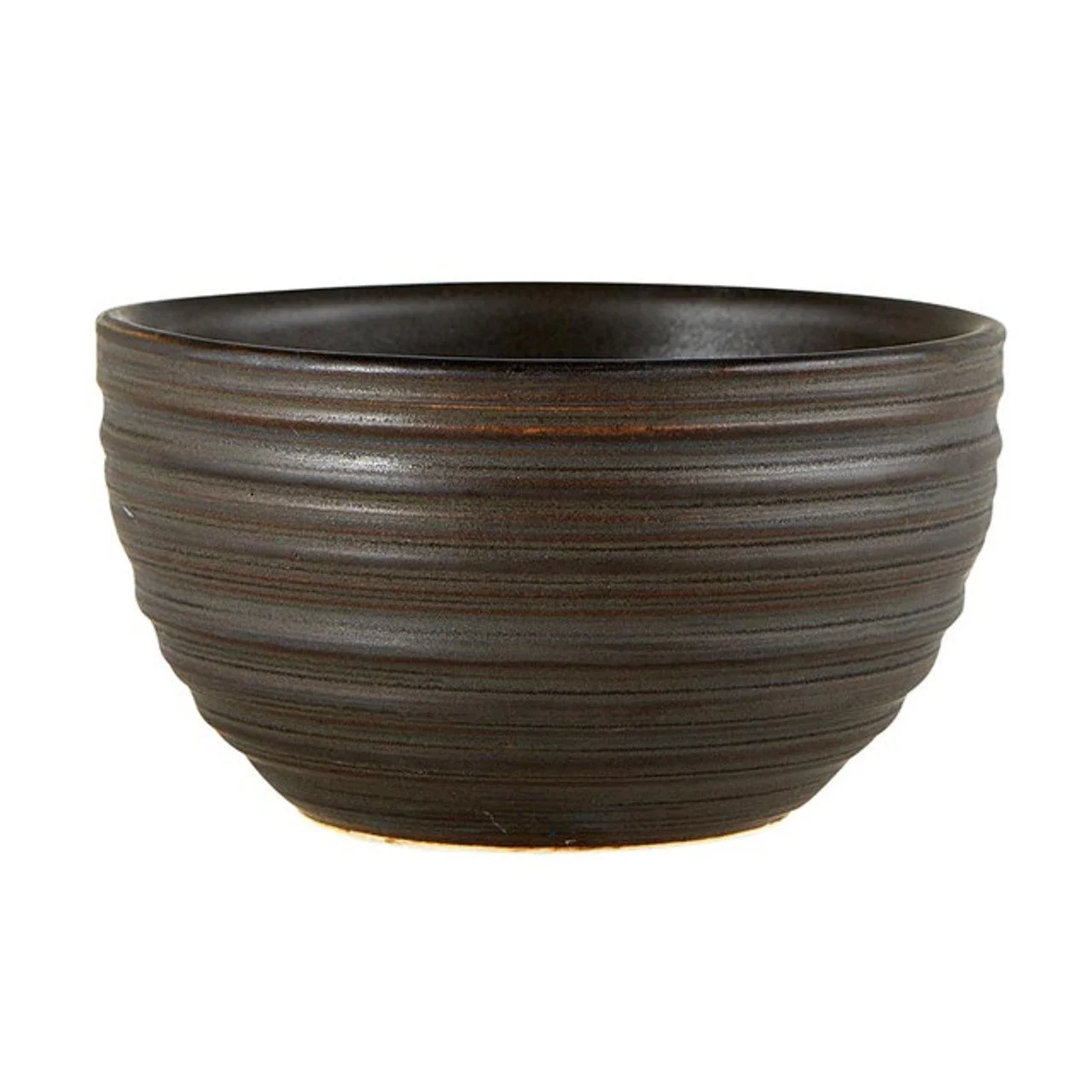 Charcoal Earthen Sugar Bowl