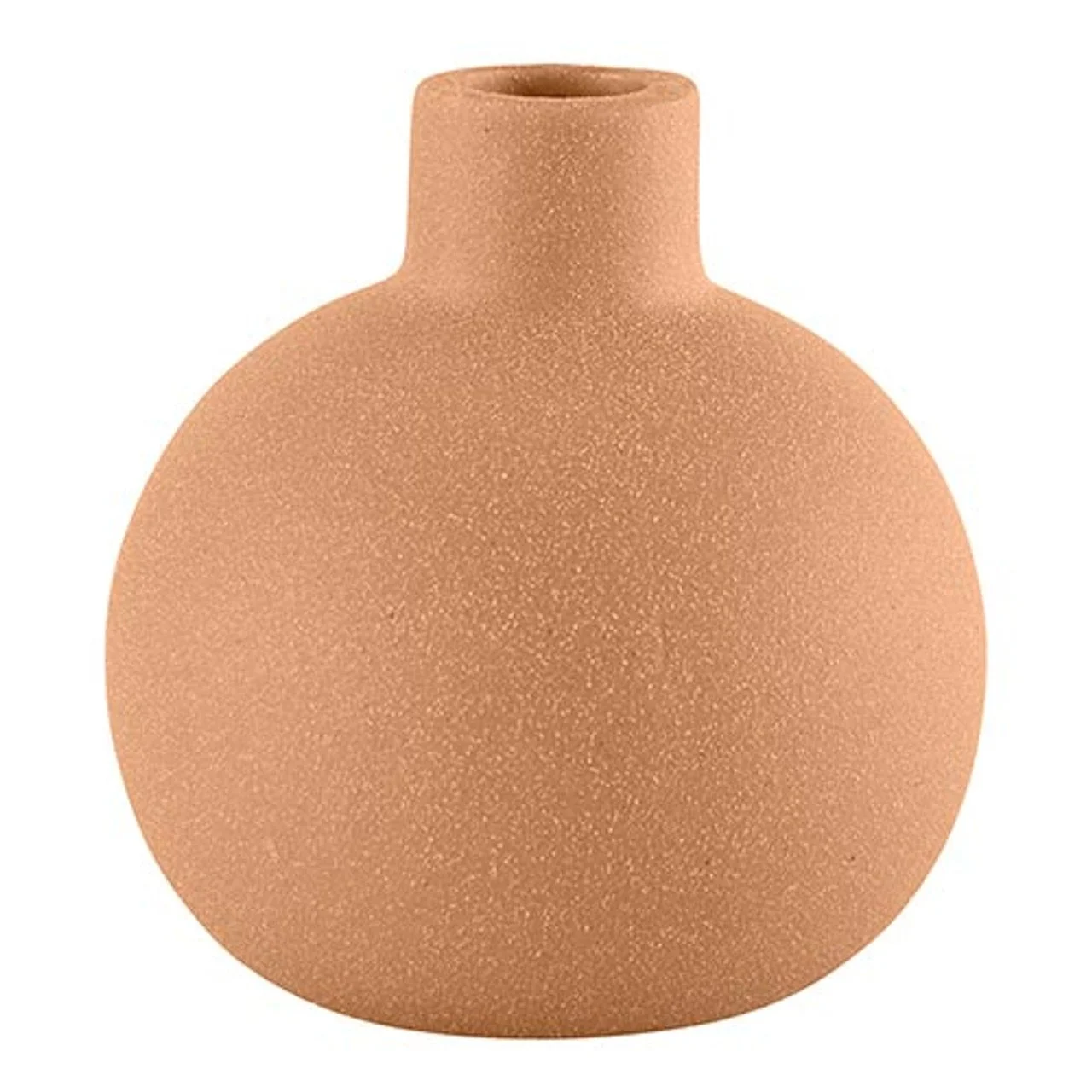 Warm Mocha Matte Bud Vase