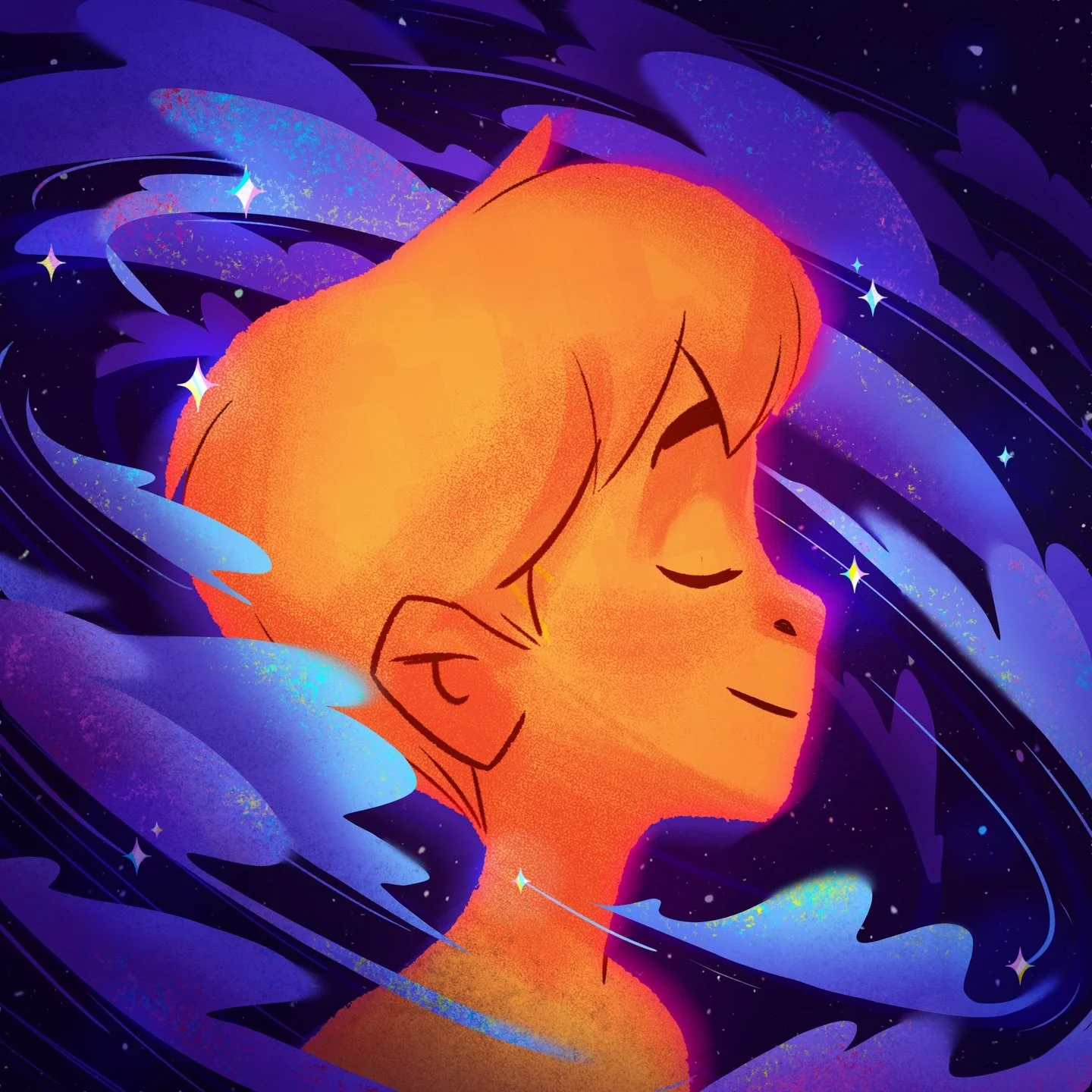 ✨

&mdash;

Troisi&egrave;me et derni&egrave;re s&eacute;lection d&rsquo;illustrations pour ce projet avec @petitbambou_fr

&mdash;

#digitalart #characterdesign #photoshop #tdah #adhd