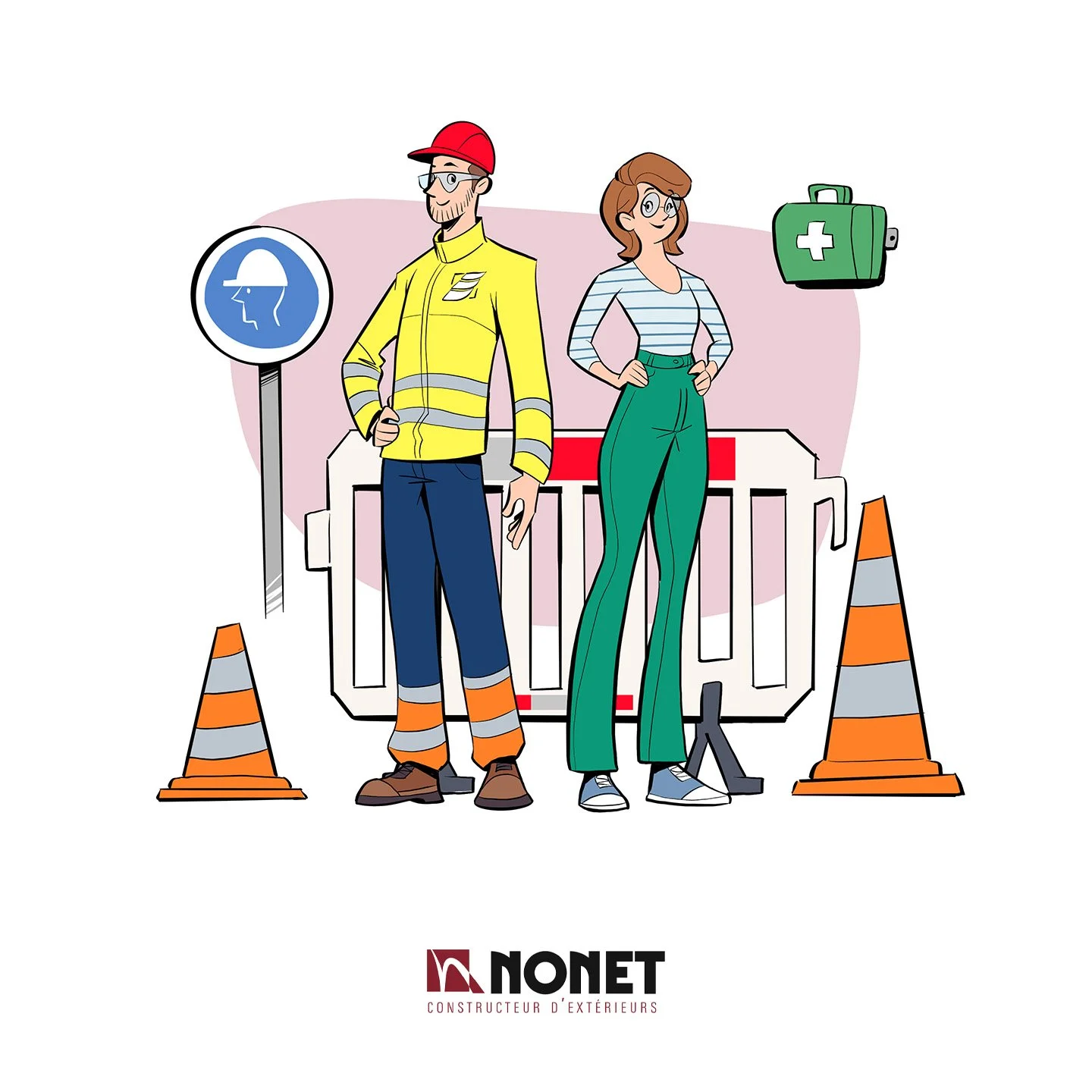 Onboarding Illustrations - Nonet