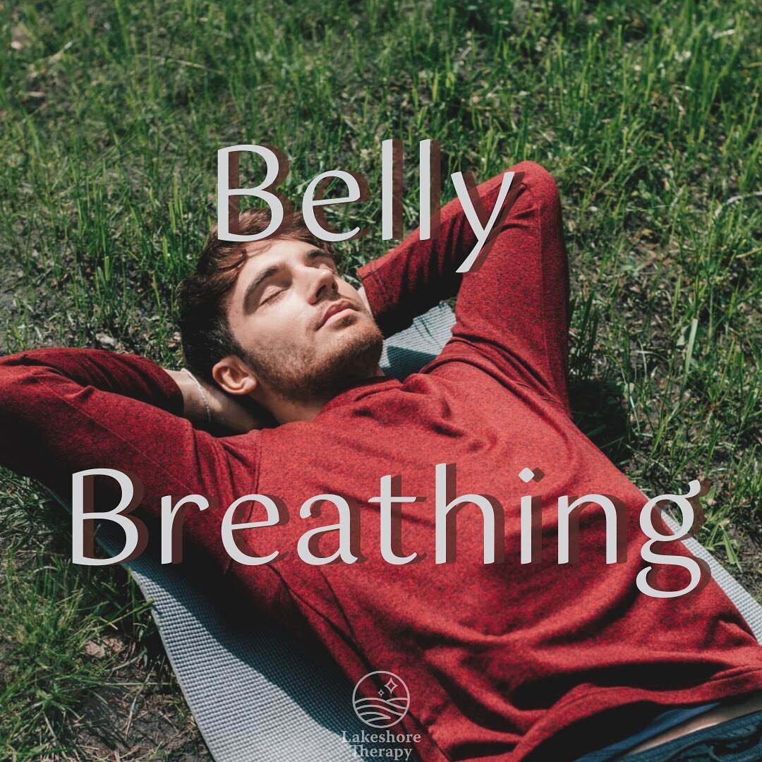 Belly Breathing is another great technique to slow our breath, relax our nervous system, and help our brain destress. It&rsquo;s easy to do and fun too! 

Extra tip: You can practice with children by asking them to try to balance a plastic cup or oth